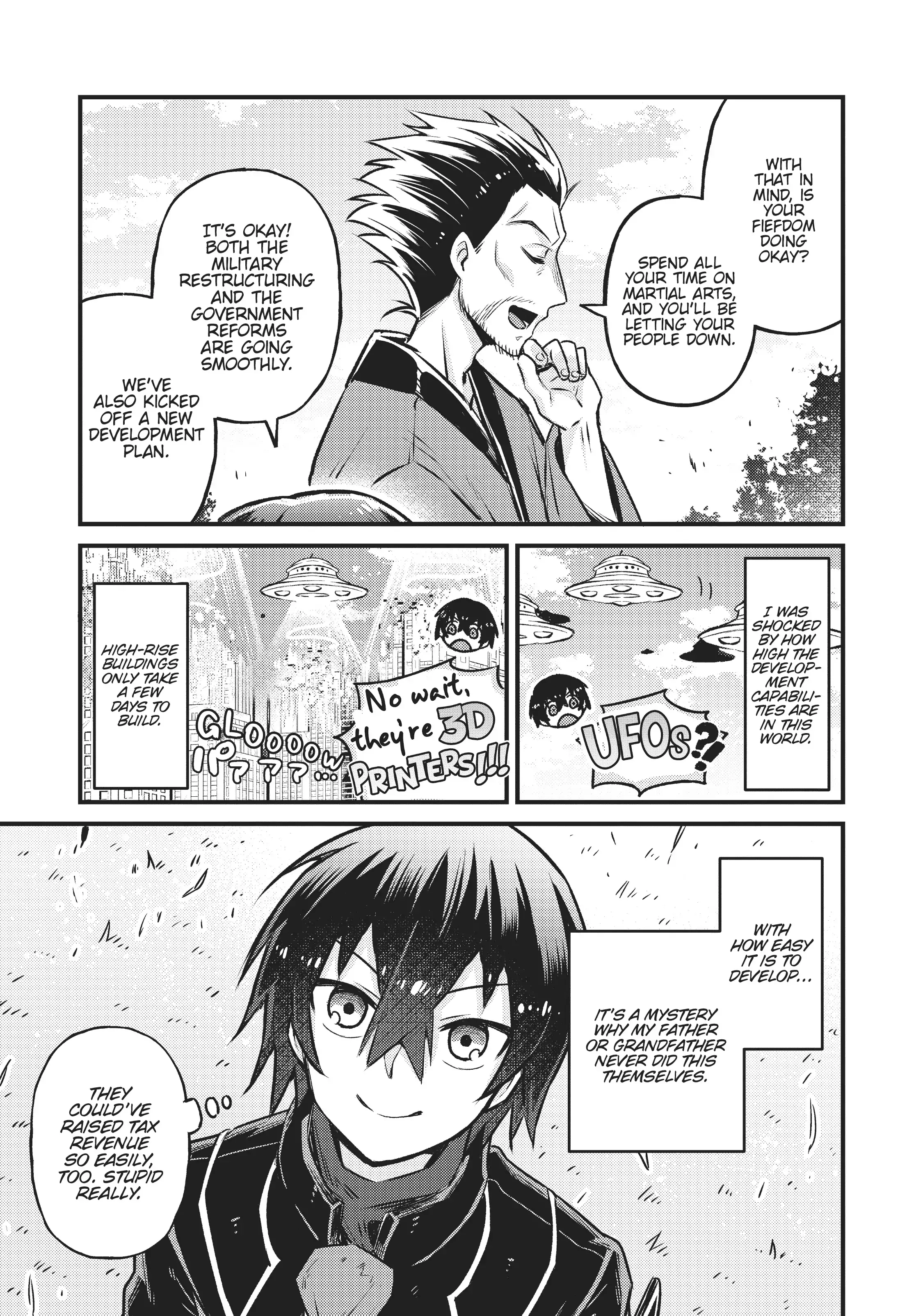 Ore wa Seikan Kokka no Akutoku Ryoushu! Chapter 4 page 9 - 