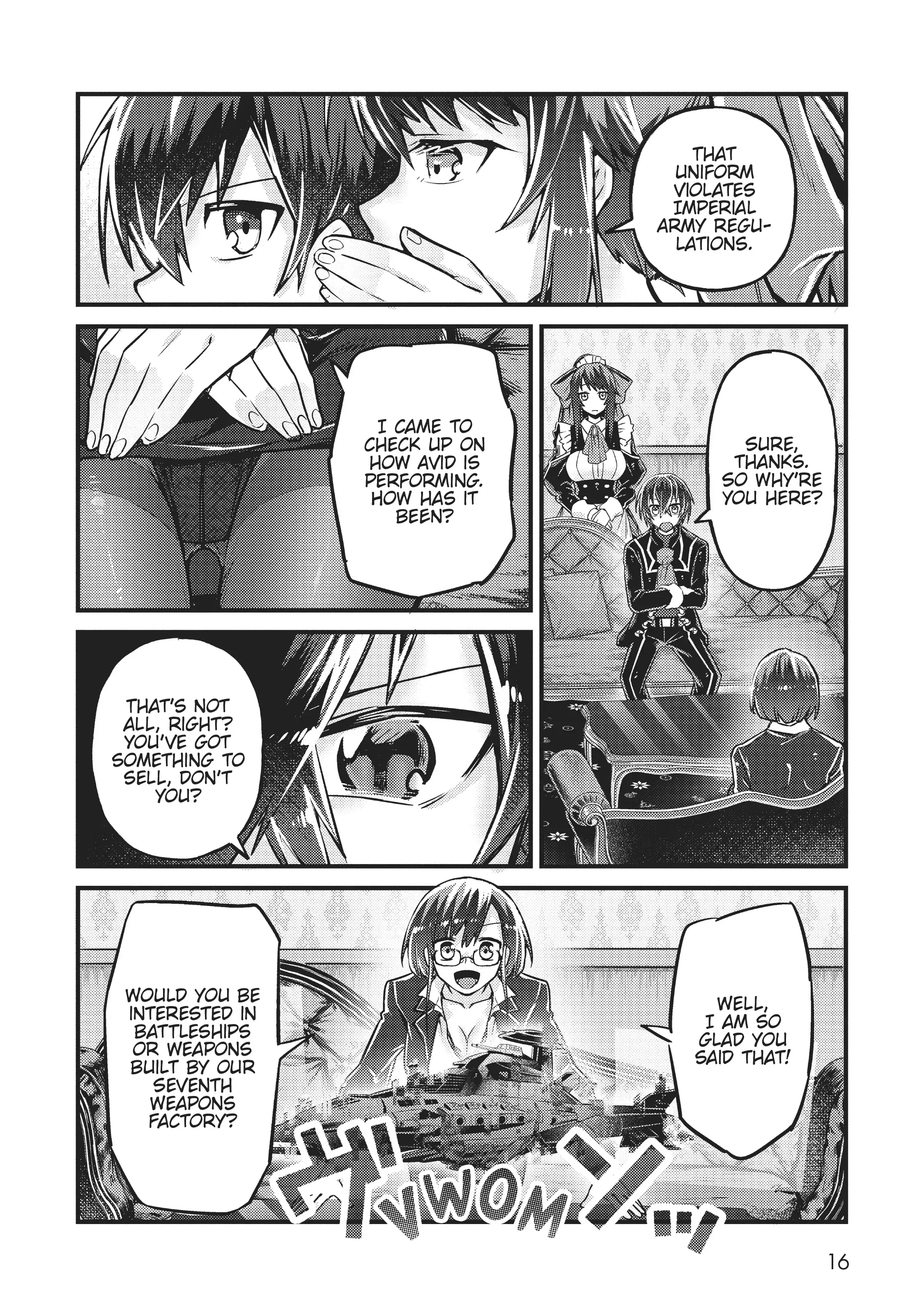 Ore wa Seikan Kokka no Akutoku Ryoushu! Chapter 6 page 17 - 