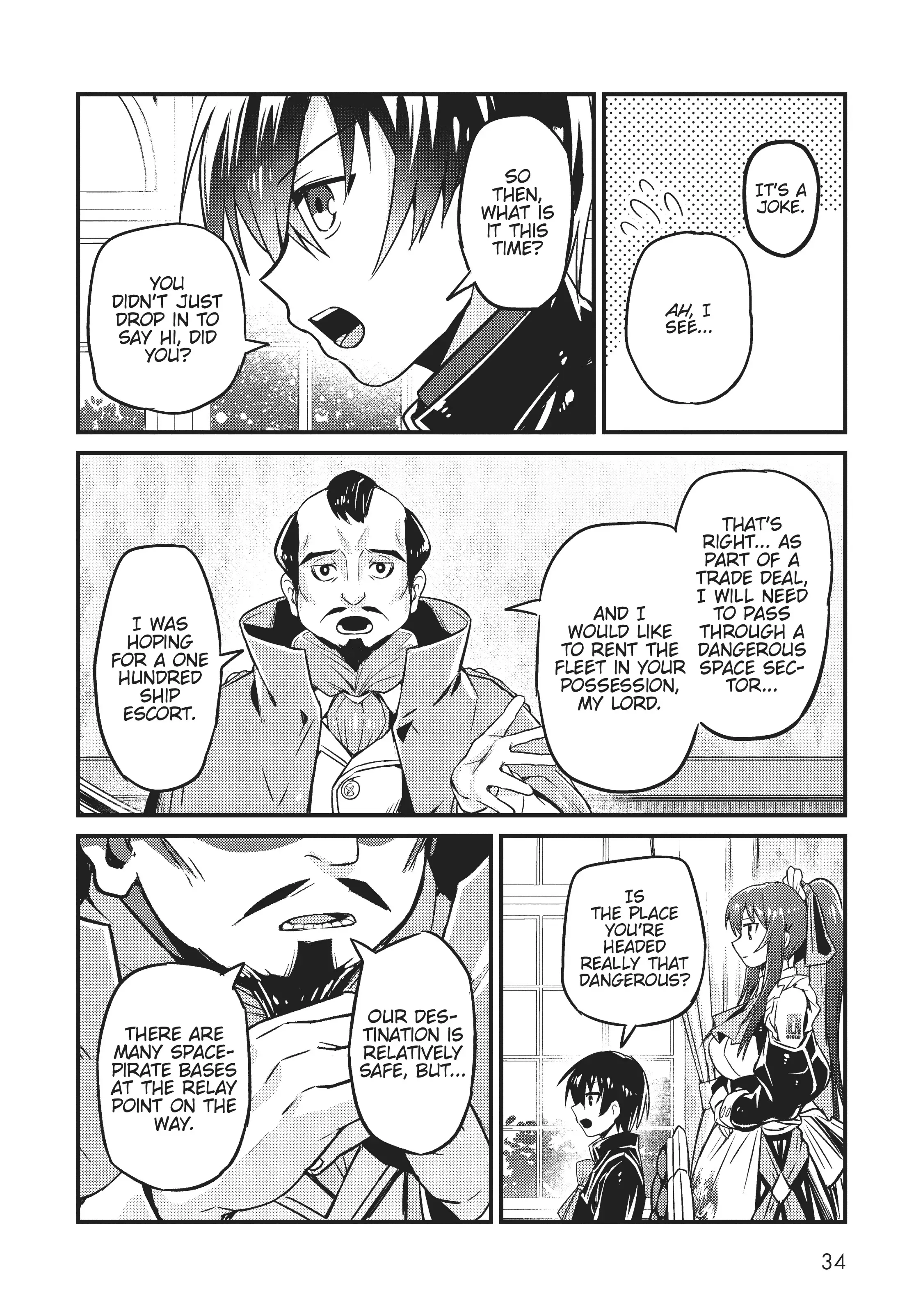 Ore wa Seikan Kokka no Akutoku Ryoushu! Chapter 7 page 4 - 