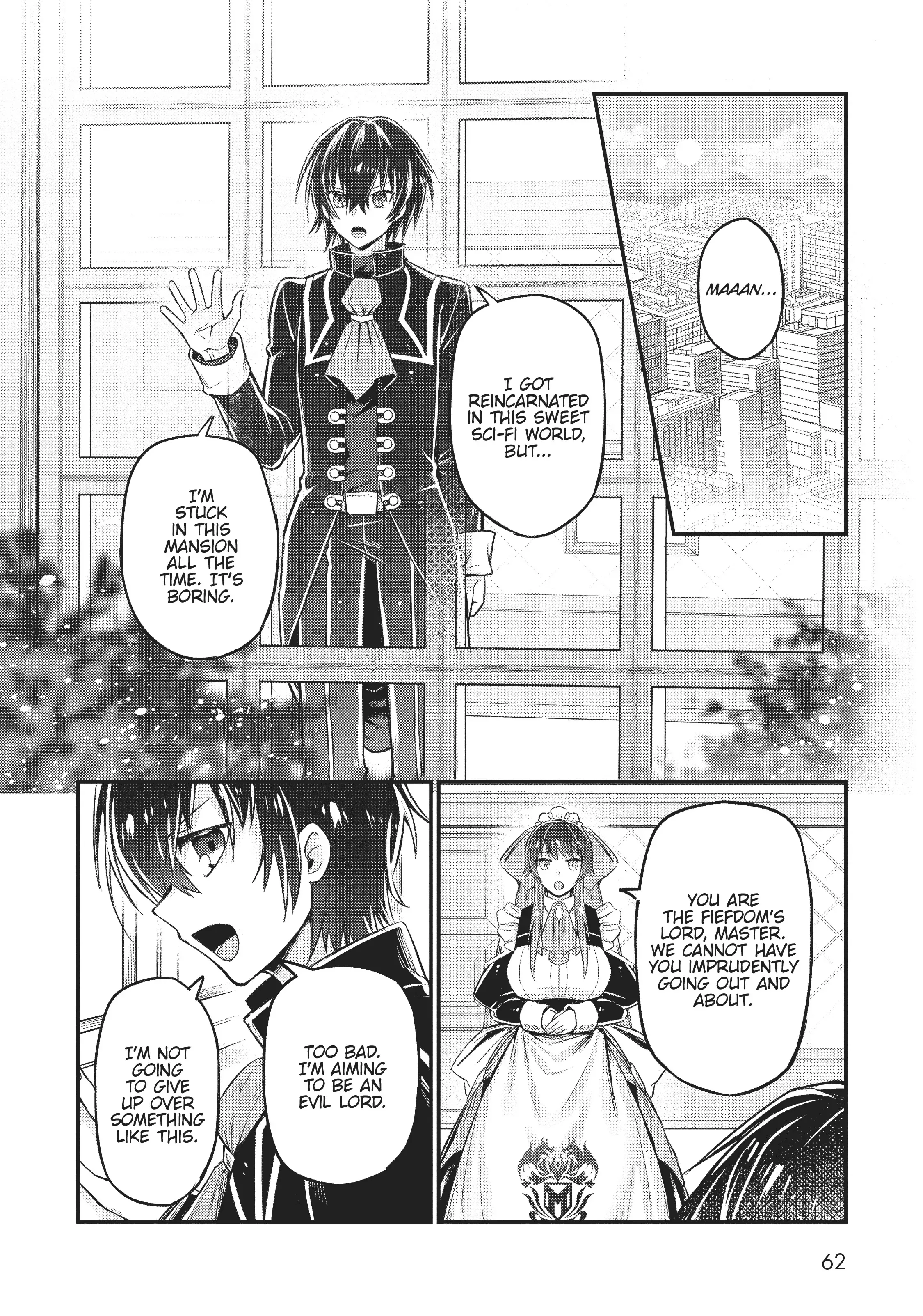 Ore wa Seikan Kokka no Akutoku Ryoushu! Chapter 8 page 2 - 