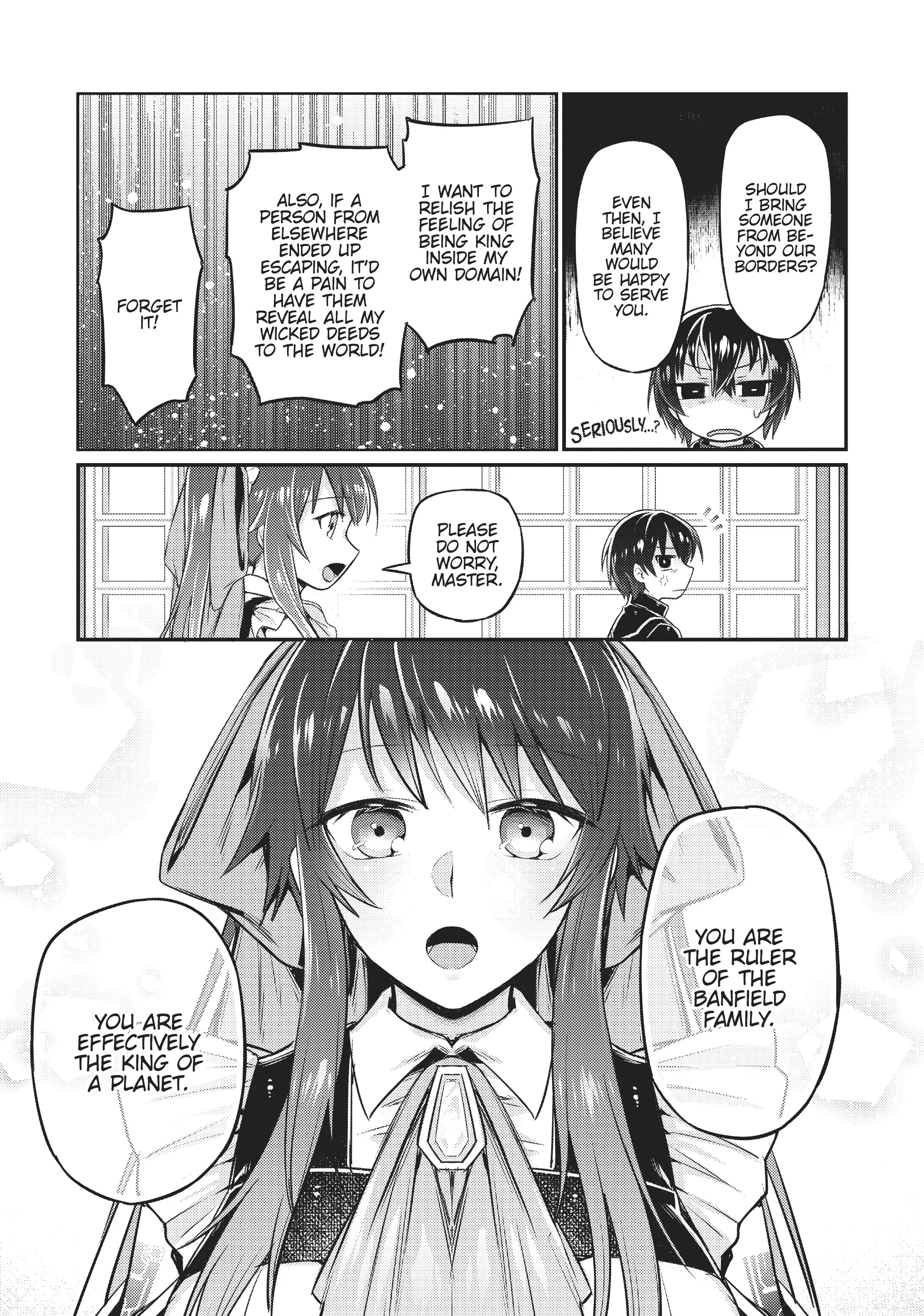 Ore wa Seikan Kokka no Akutoku Ryoushu! Chapter 8 page 7 - 