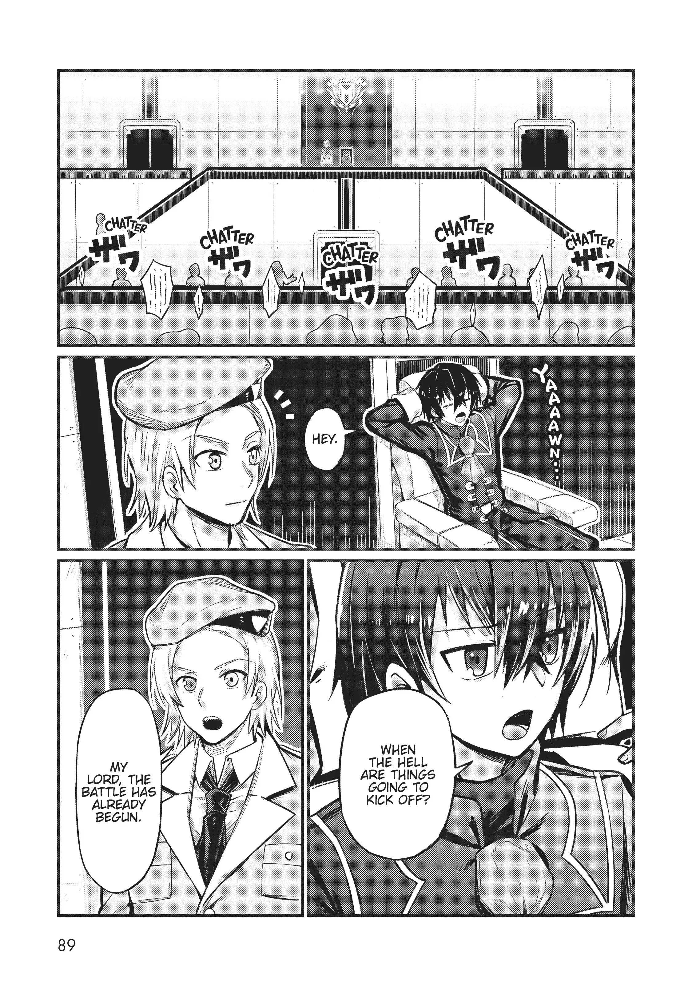 Ore wa Seikan Kokka no Akutoku Ryoushu! Chapter 9 page 3 - 
