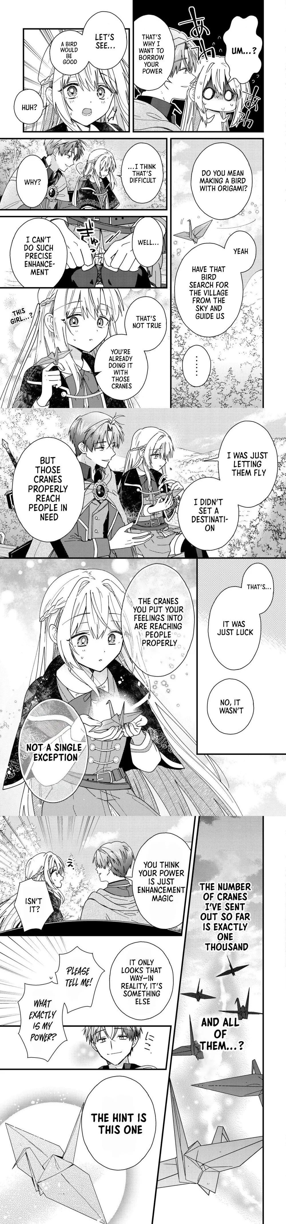 Origami Shokunin Mimosa no Nikkichou: Byoujaku Datta Watashi wa Isekai ni Tensei Shite Kenkou na Karada o Te ni Ireta node, Zense de Dekinakatta Ongaeshi no Tabi ni Deru Chapter 2 page 4 - 