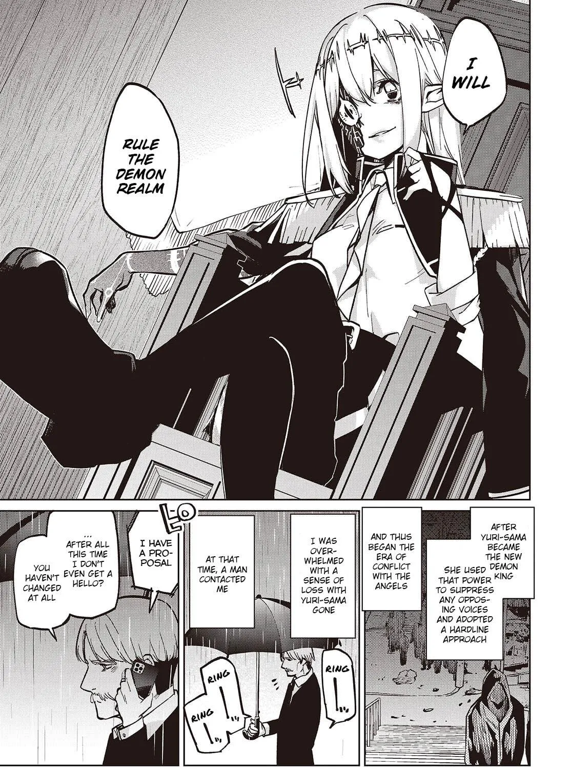 Oroka na Tenshi wa Akuma to Odoru Chapter 101 page 17 - 