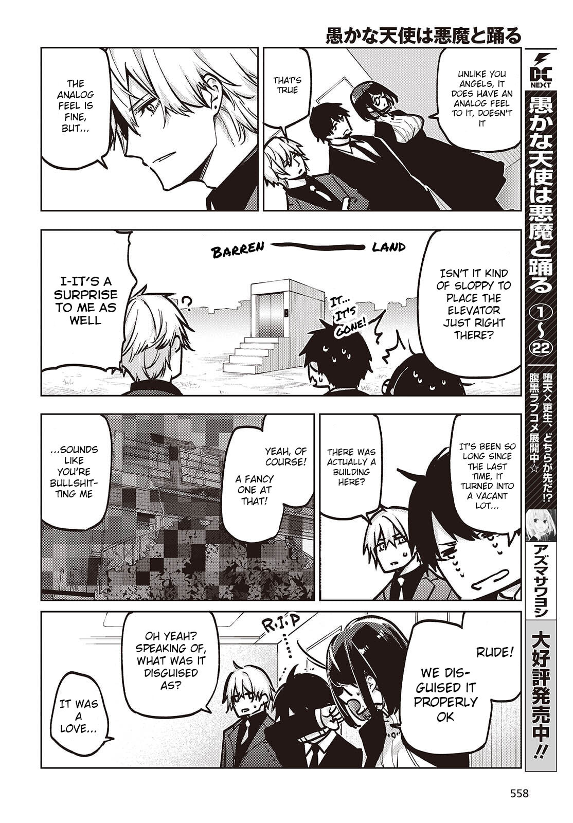 Oroka na Tenshi wa Akuma to Odoru Chapter 106 page 2 - 