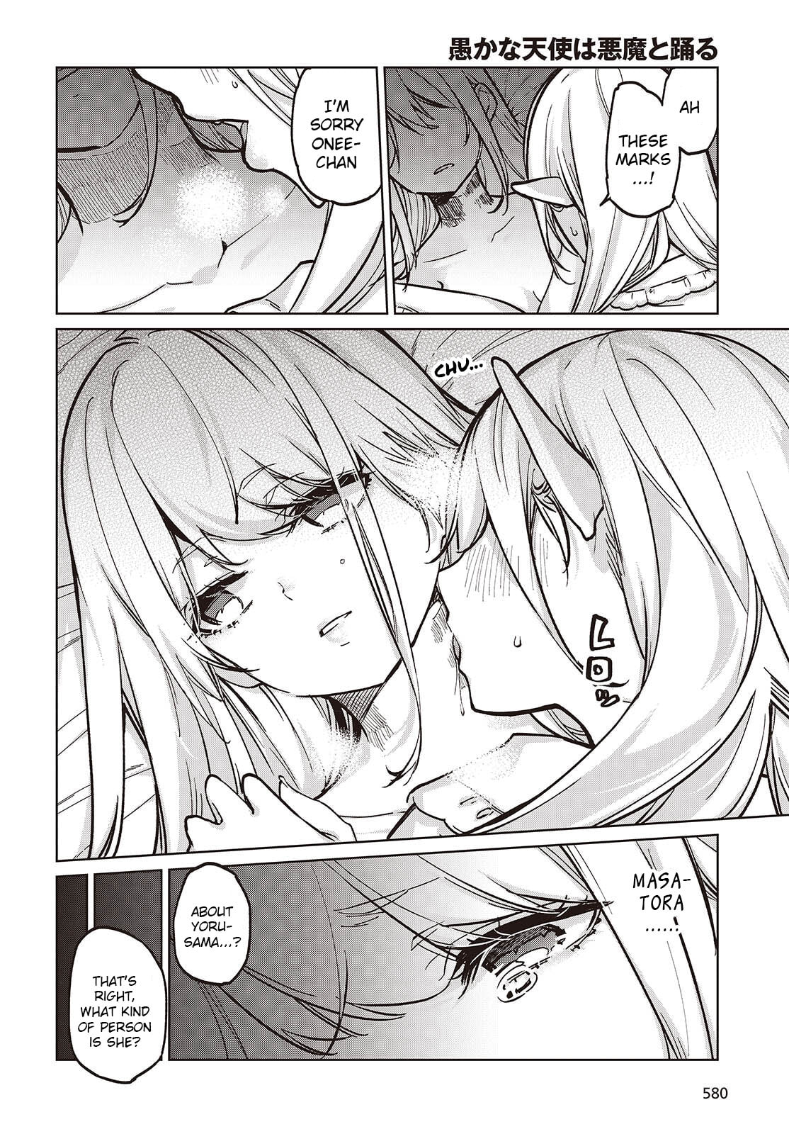 Oroka na Tenshi wa Akuma to Odoru Chapter 106 page 24 - 