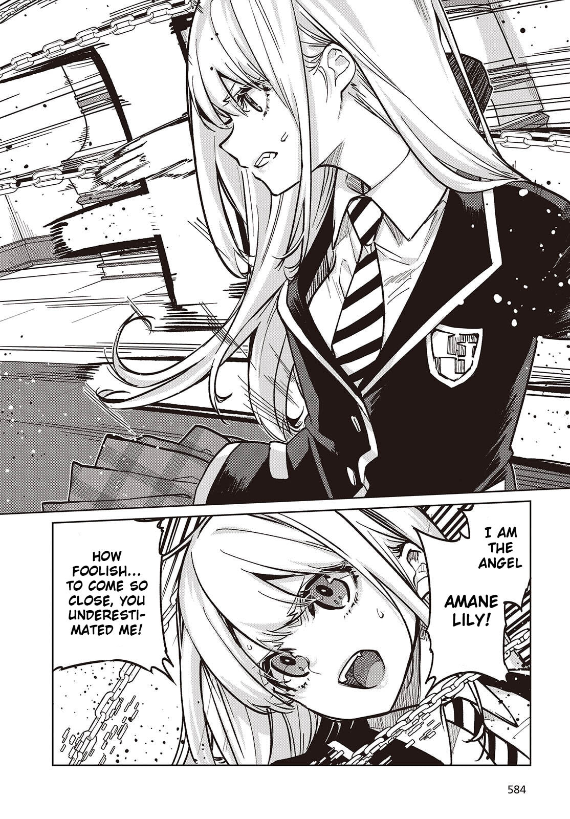 Oroka na Tenshi wa Akuma to Odoru Chapter 106 page 28 - 