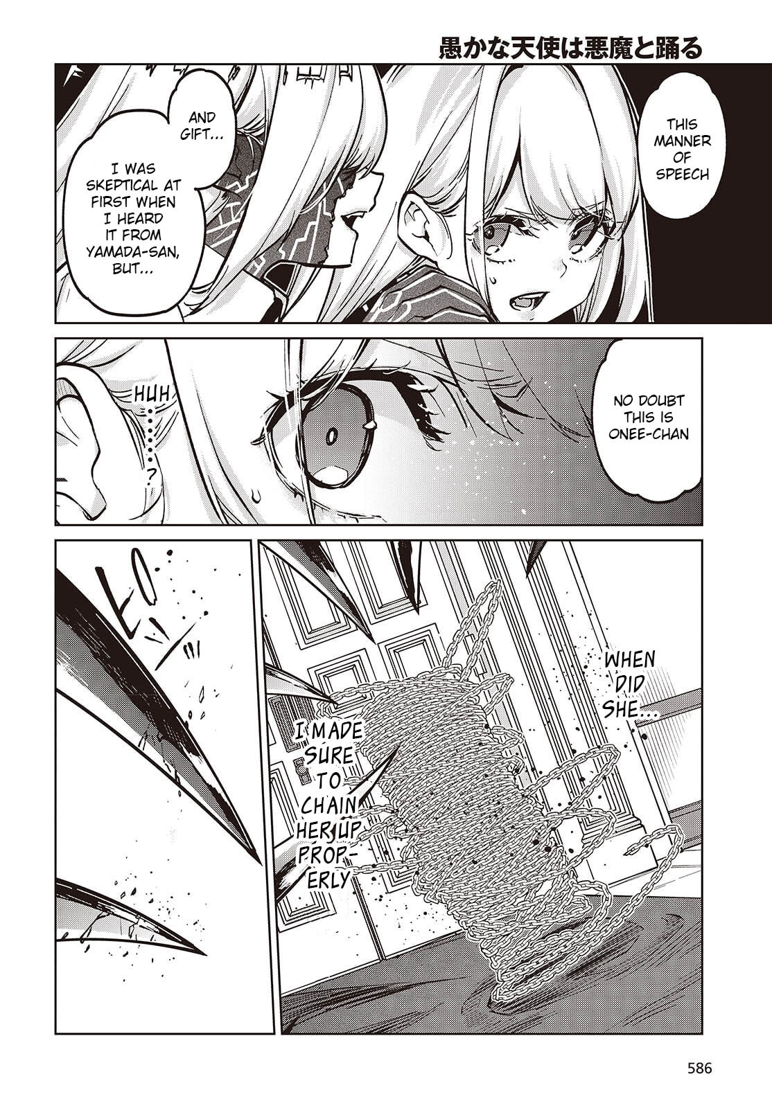 Oroka na Tenshi wa Akuma to Odoru Chapter 106 page 30 - 