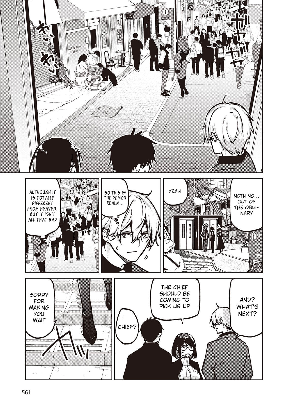Oroka na Tenshi wa Akuma to Odoru Chapter 106 page 5 - 
