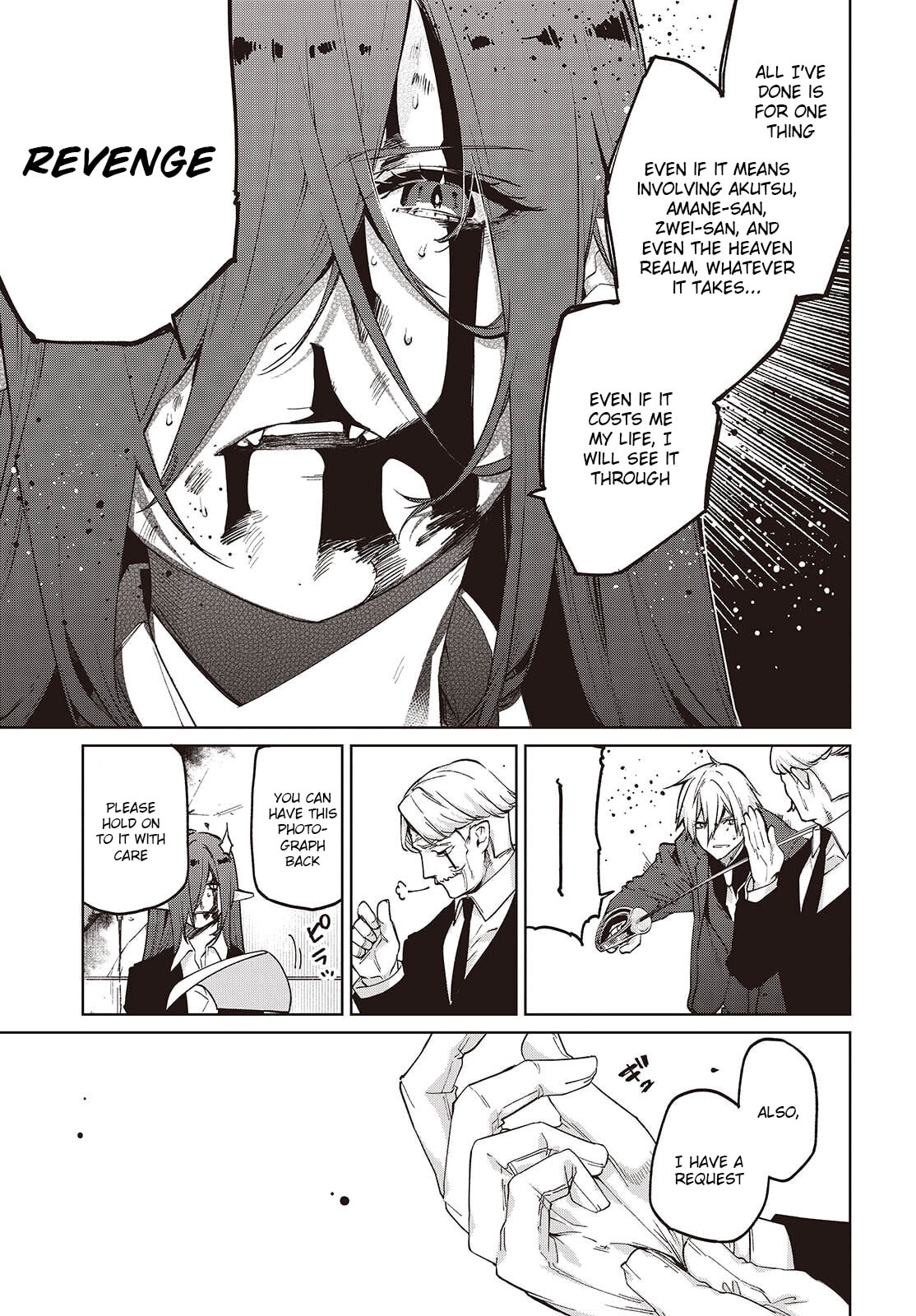 Oroka na Tenshi wa Akuma to Odoru Chapter 110 page 11 - 
