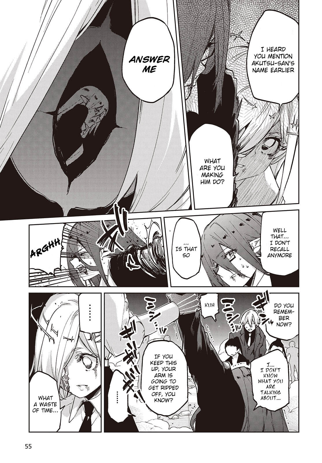 Oroka na Tenshi wa Akuma to Odoru Chapter 110 page 3 - 