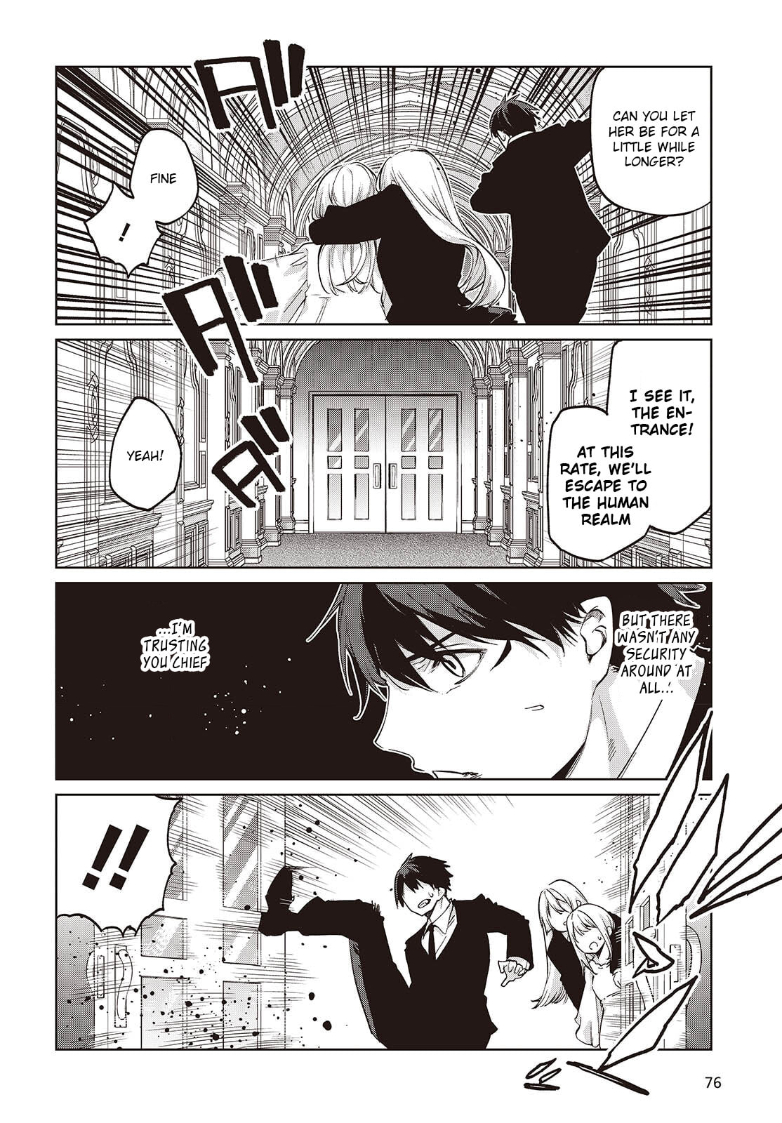 Oroka na Tenshi wa Akuma to Odoru Chapter 110 page 24 - 