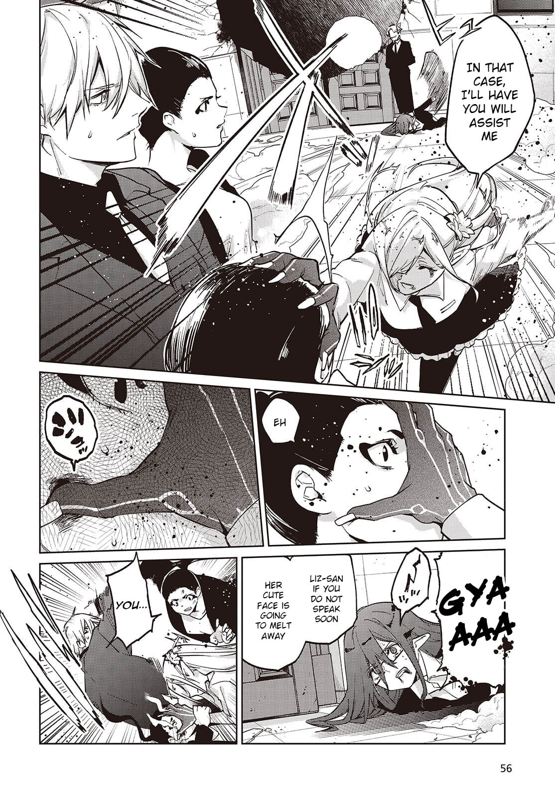 Oroka na Tenshi wa Akuma to Odoru Chapter 110 page 4 - 