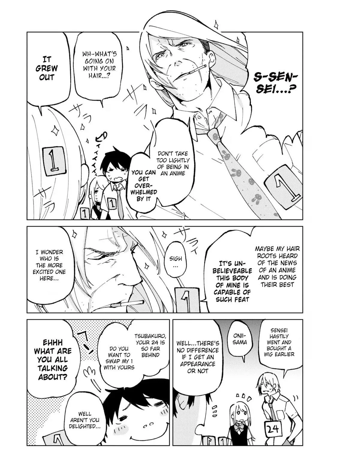 Oroka na Tenshi wa Akuma to Odoru Chapter 71.5 page 9 - 