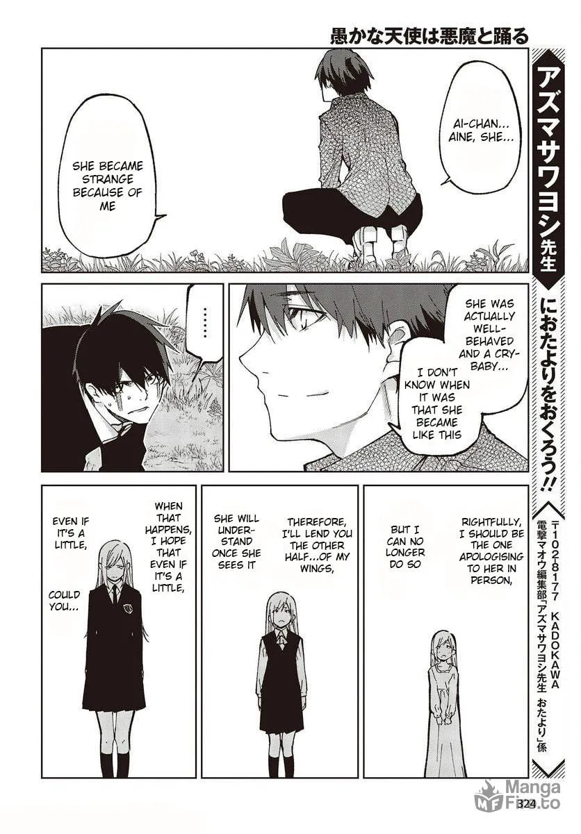 Oroka na Tenshi wa Akuma to Odoru Chapter 73 page 36 - 