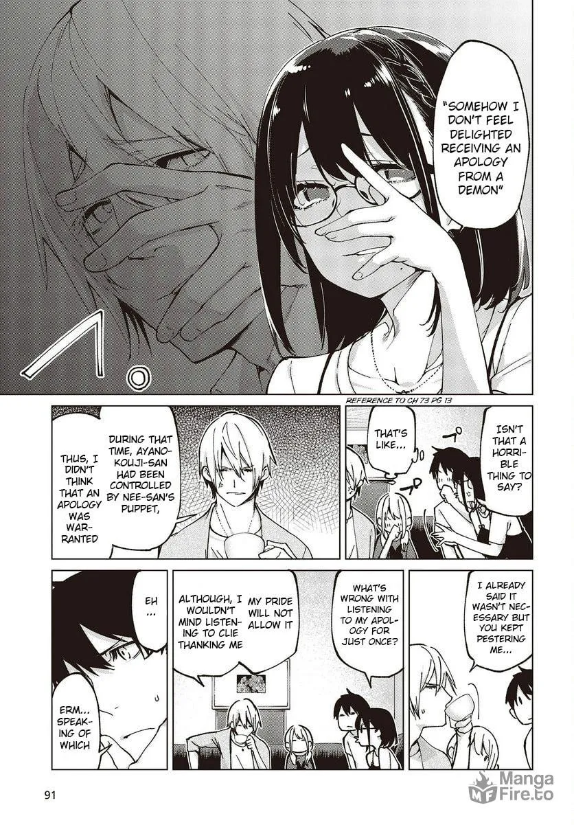 Oroka na Tenshi wa Akuma to Odoru Chapter 75 page 3 - 