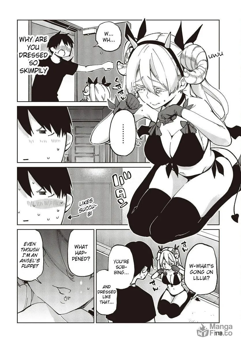 Oroka na Tenshi wa Akuma to Odoru Chapter 77.5 page 10 - 