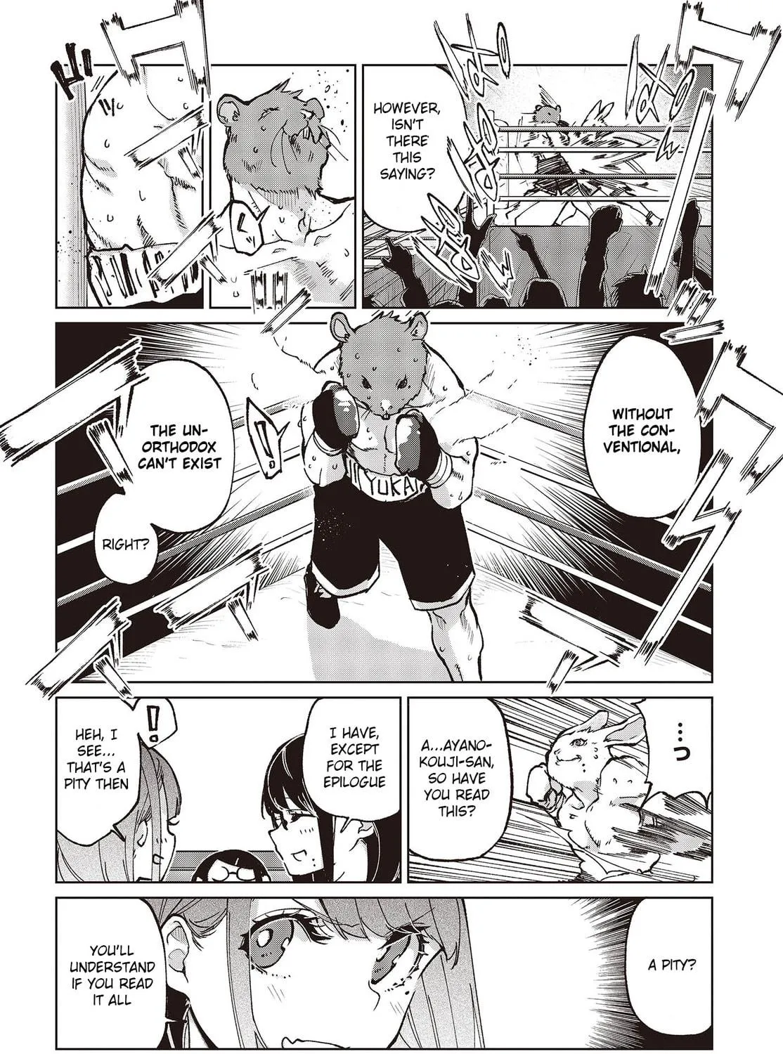 Oroka na Tenshi wa Akuma to Odoru Chapter 78 page 35 - 