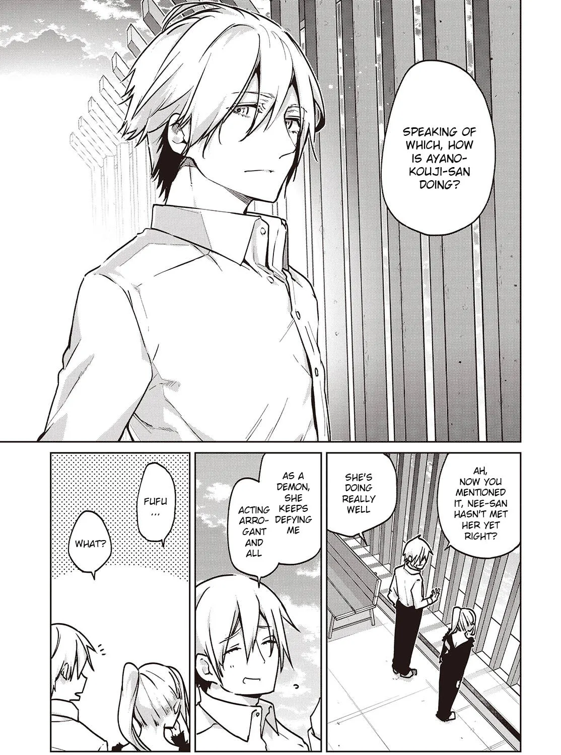 Oroka na Tenshi wa Akuma to Odoru Chapter 90 page 57 - 