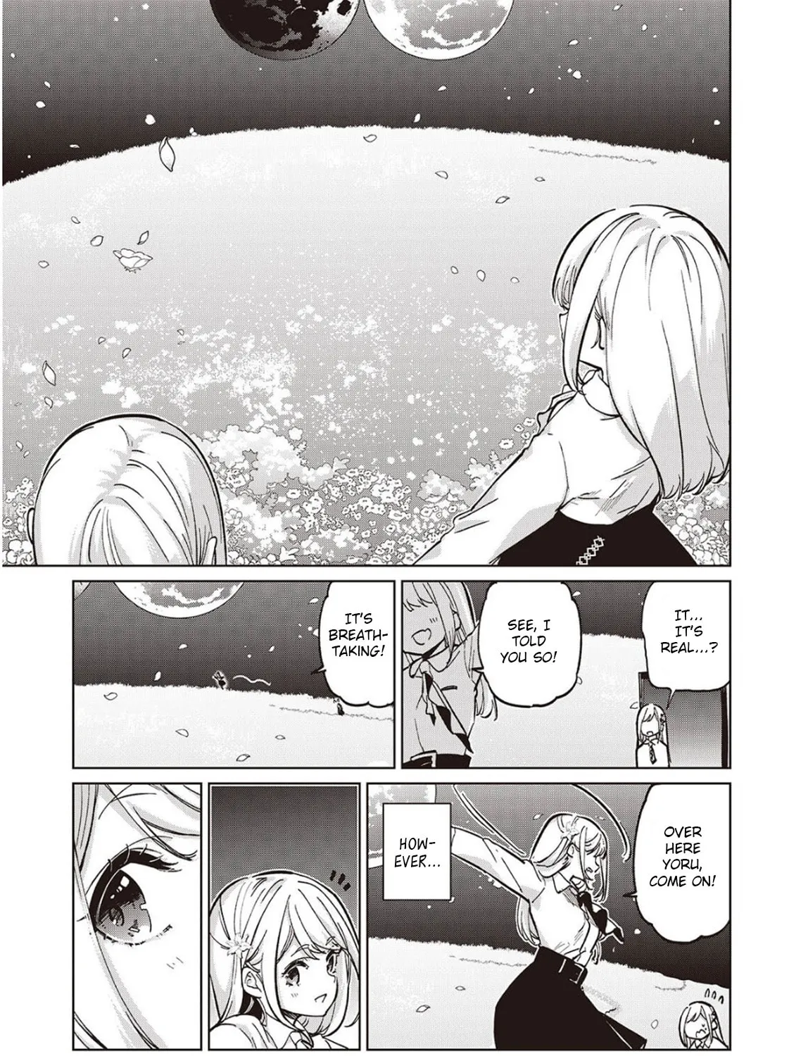 Oroka na Tenshi wa Akuma to Odoru Chapter 98 page 57 - 