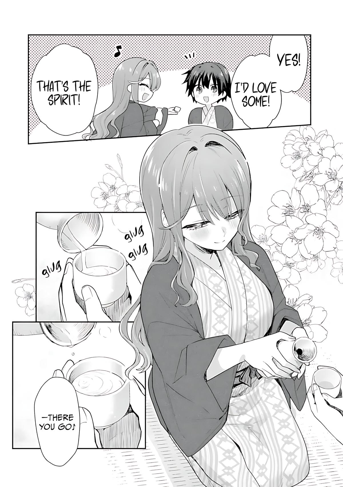 Osake to Senpai Kanojo to no Amaama Doukyo Lovecome wa Nijuusai ni Natte kara Chapter 11 page 5 - 
