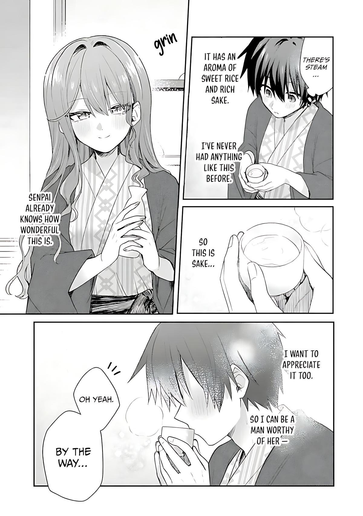 Osake to Senpai Kanojo to no Amaama Doukyo Lovecome wa Nijuusai ni Natte kara Chapter 11 page 6 - 