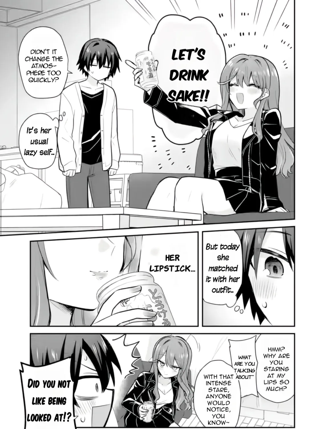 Osake to Senpai Kanojo to no Amaama Doukyo Lovecome wa Nijuusai ni Natte kara Chapter 2 page 14 - 