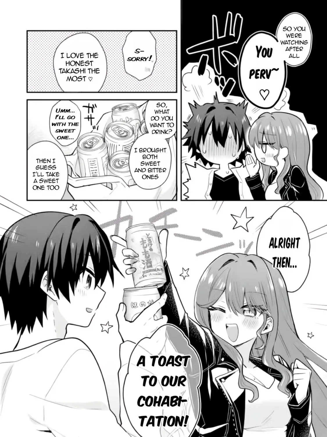 Osake to Senpai Kanojo to no Amaama Doukyo Lovecome wa Nijuusai ni Natte kara Chapter 2 page 16 - 