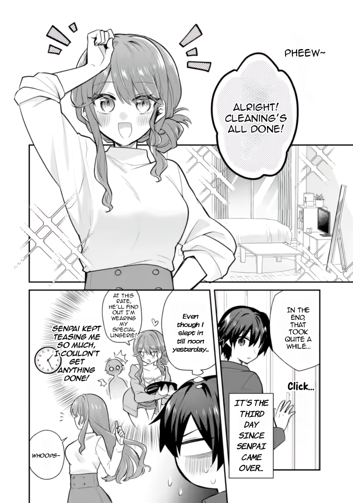 Osake to Senpai Kanojo to no Amaama Doukyo Lovecome wa Nijuusai ni Natte kara Chapter 3 page 3 - 