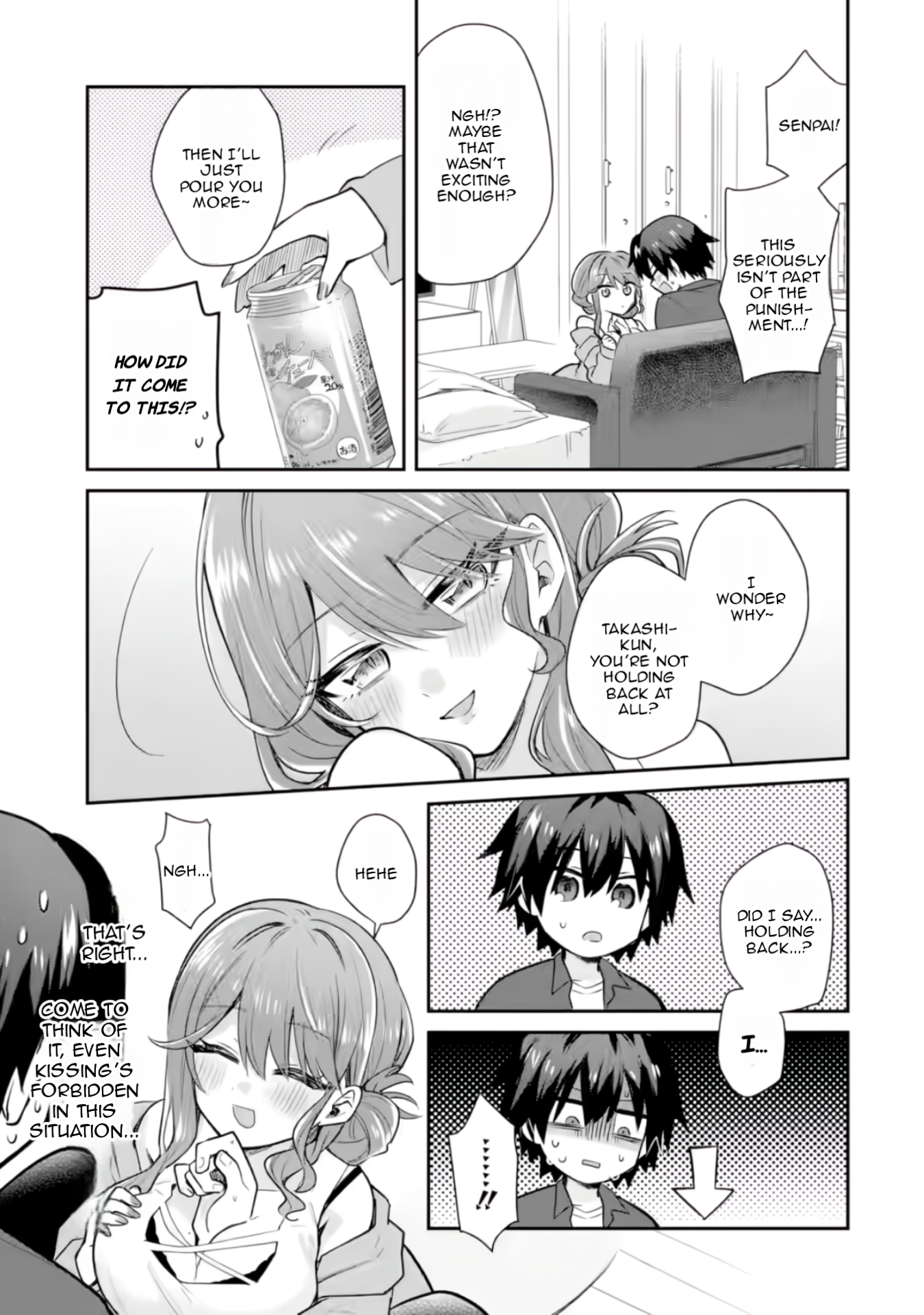 Osake to Senpai Kanojo to no Amaama Doukyo Lovecome wa Nijuusai ni Natte kara Chapter 3 page 28 - 