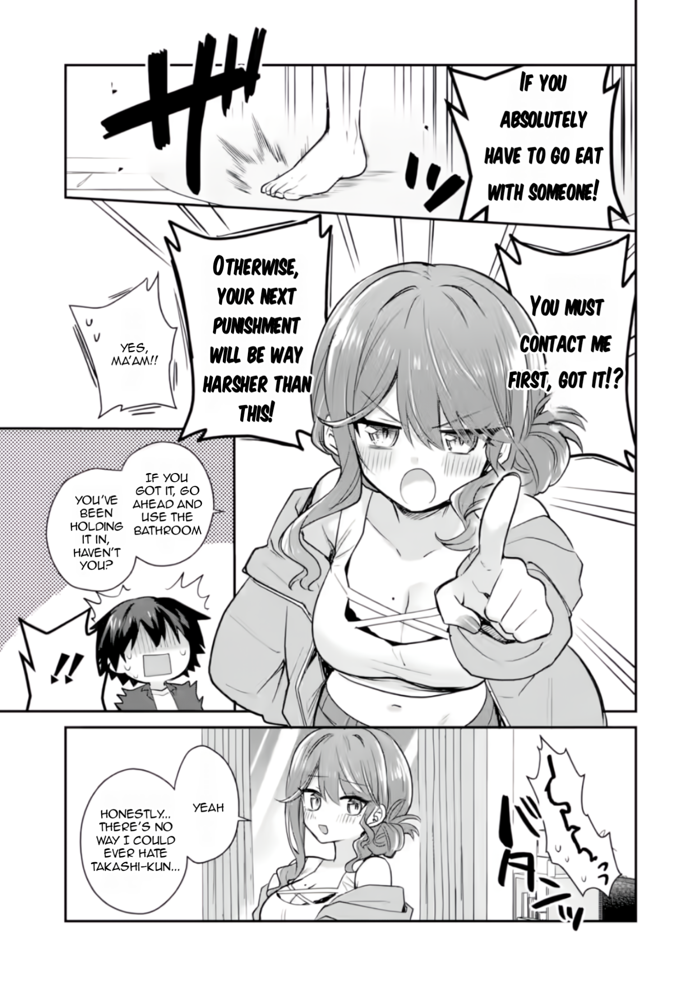Osake to Senpai Kanojo to no Amaama Doukyo Lovecome wa Nijuusai ni Natte kara Chapter 3 page 36 - 