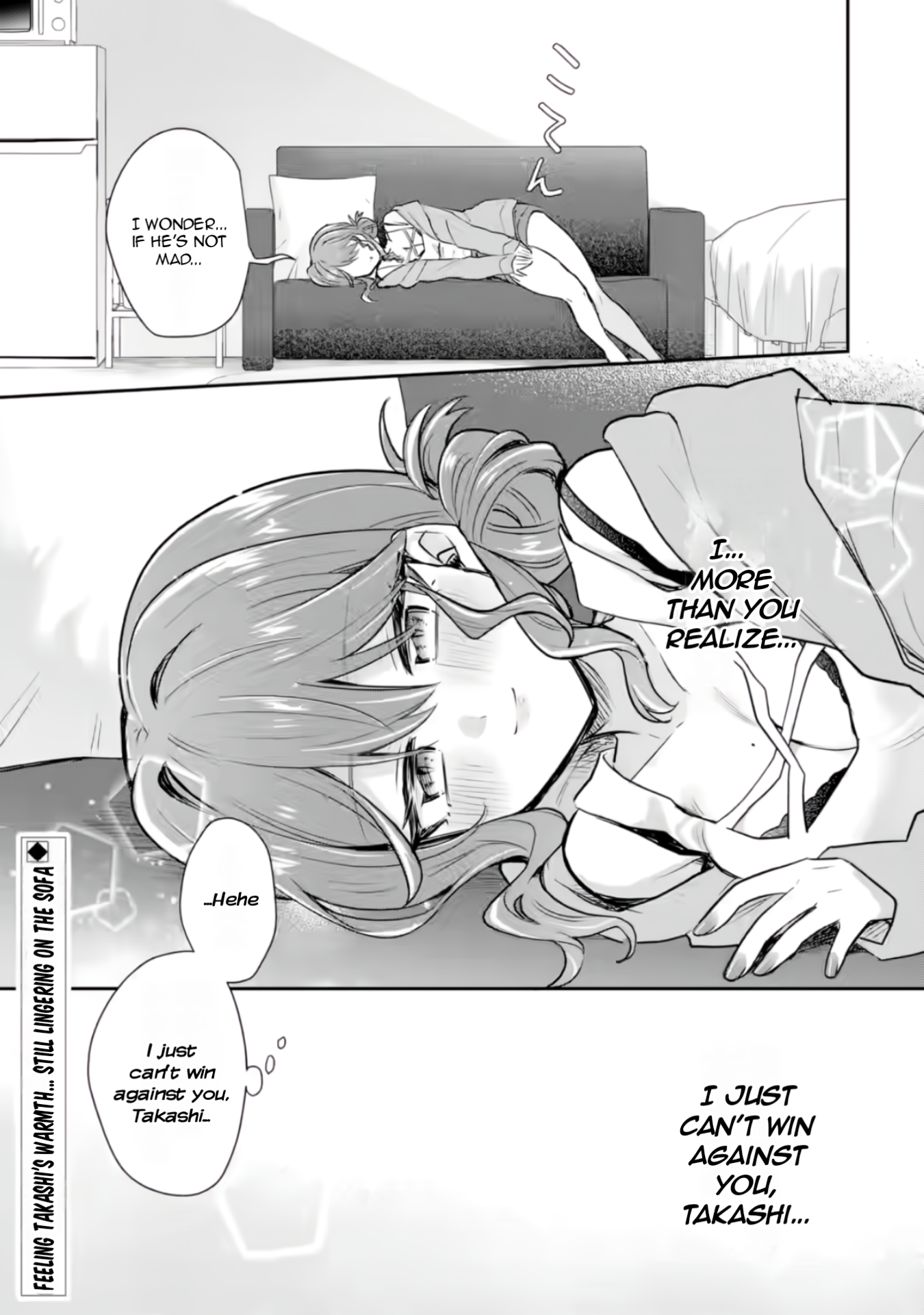 Osake to Senpai Kanojo to no Amaama Doukyo Lovecome wa Nijuusai ni Natte kara Chapter 3 page 38 - 