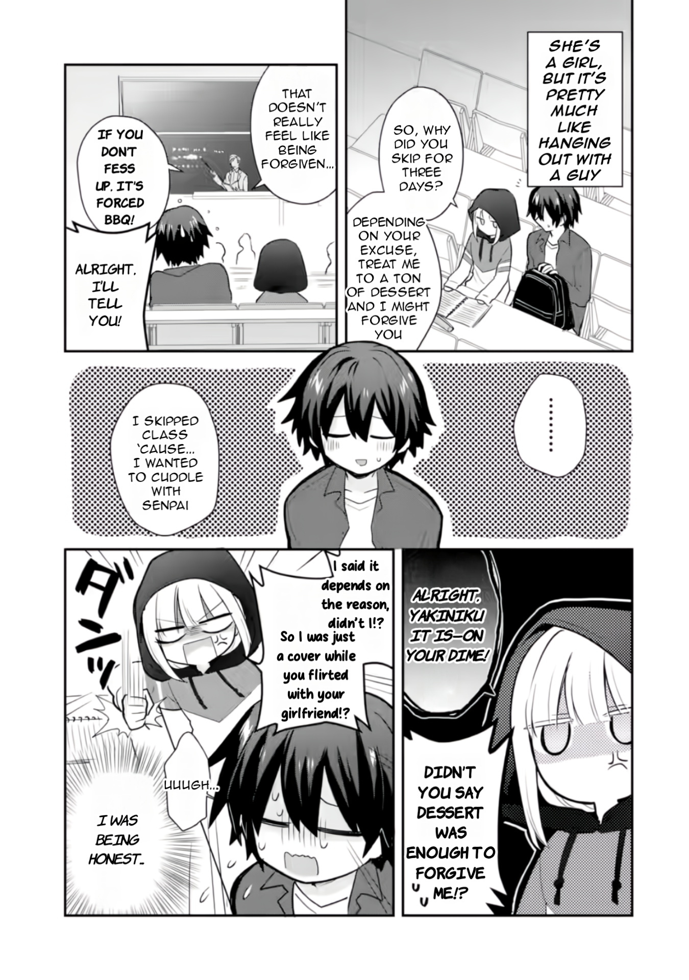 Osake to Senpai Kanojo to no Amaama Doukyo Lovecome wa Nijuusai ni Natte kara Chapter 3 page 6 - 