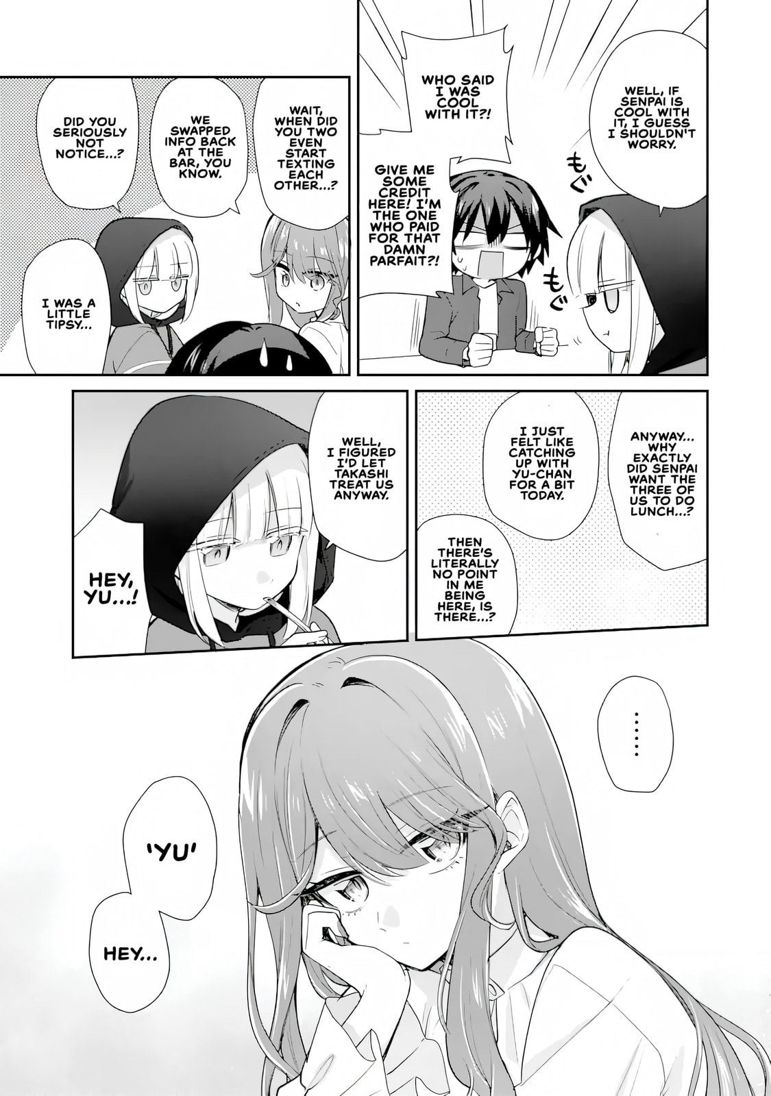 Osake to Senpai Kanojo to no Amaama Doukyo Lovecome wa Nijuusai ni Natte kara Chapter 5 page 3 - 
