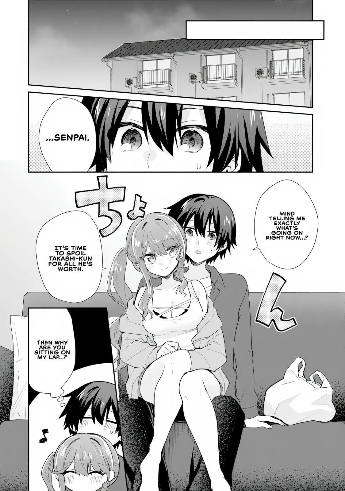 Osake to Senpai Kanojo to no Amaama Doukyo Lovecome wa Nijuusai ni Natte kara Chapter 5 page 4 - 