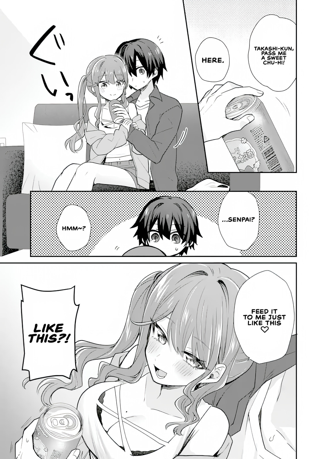 Osake to Senpai Kanojo to no Amaama Doukyo Lovecome wa Nijuusai ni Natte kara Chapter 5 page 5 - 