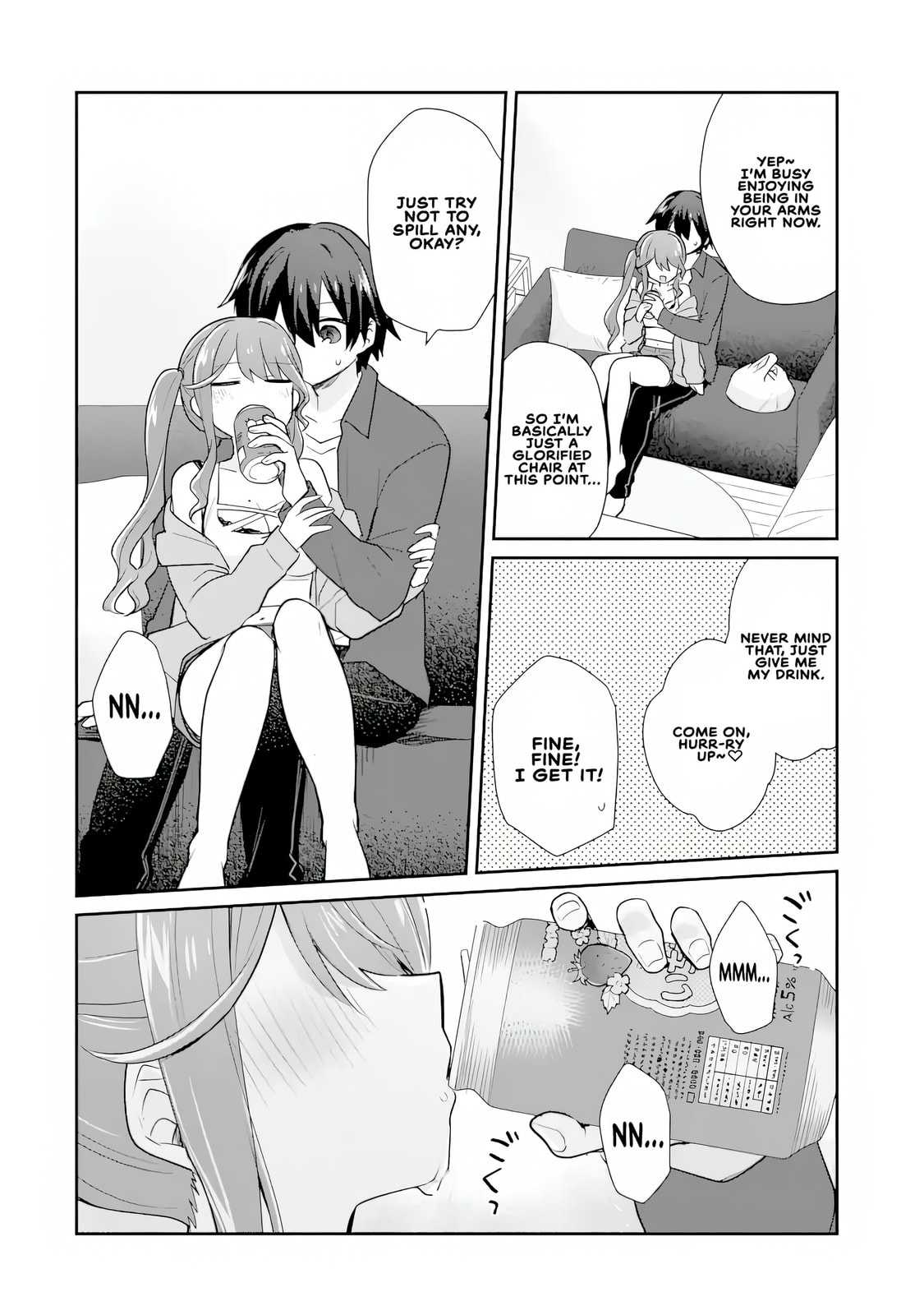 Osake to Senpai Kanojo to no Amaama Doukyo Lovecome wa Nijuusai ni Natte kara Chapter 5 page 6 - 