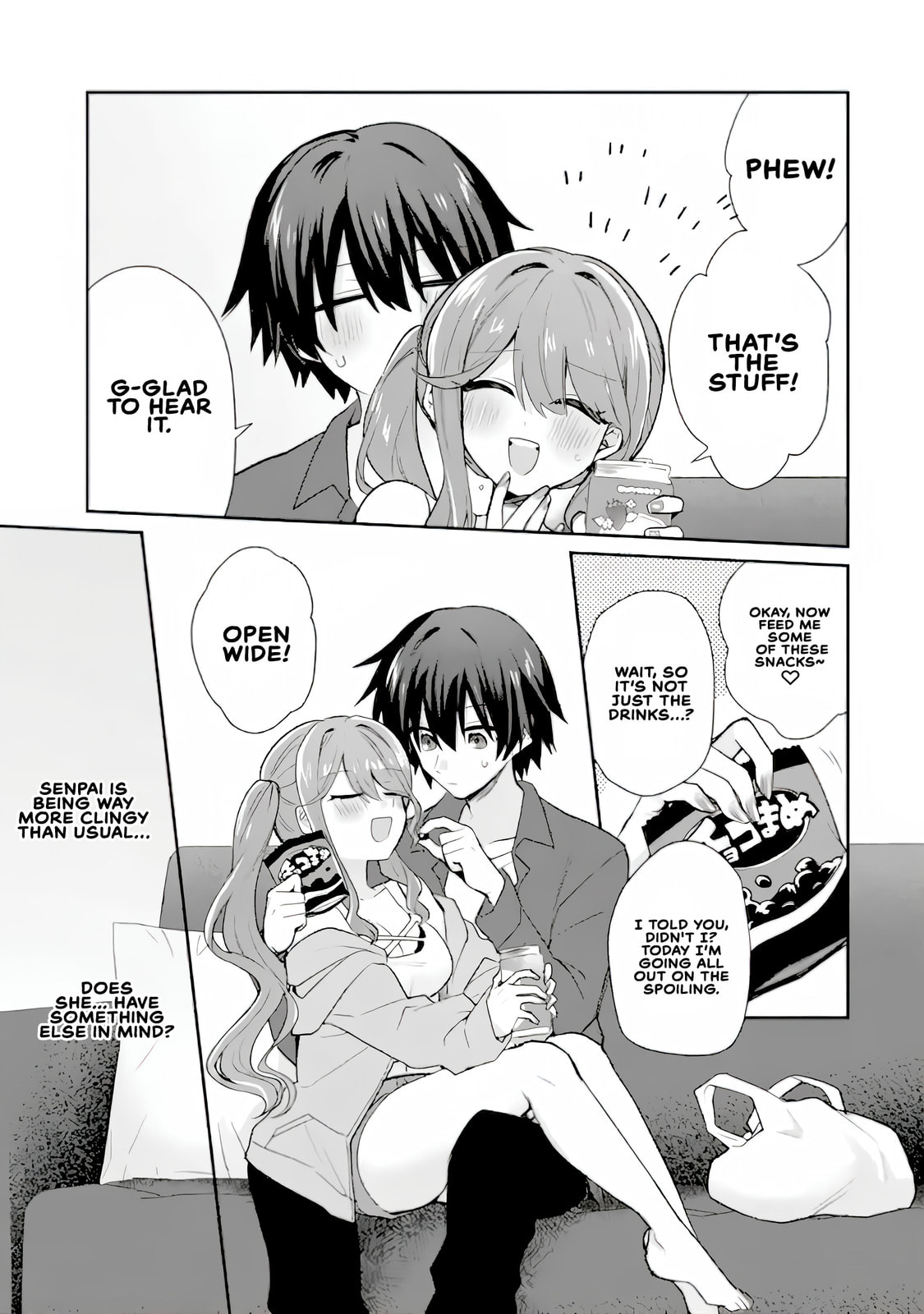 Osake to Senpai Kanojo to no Amaama Doukyo Lovecome wa Nijuusai ni Natte kara Chapter 5 page 7 - 