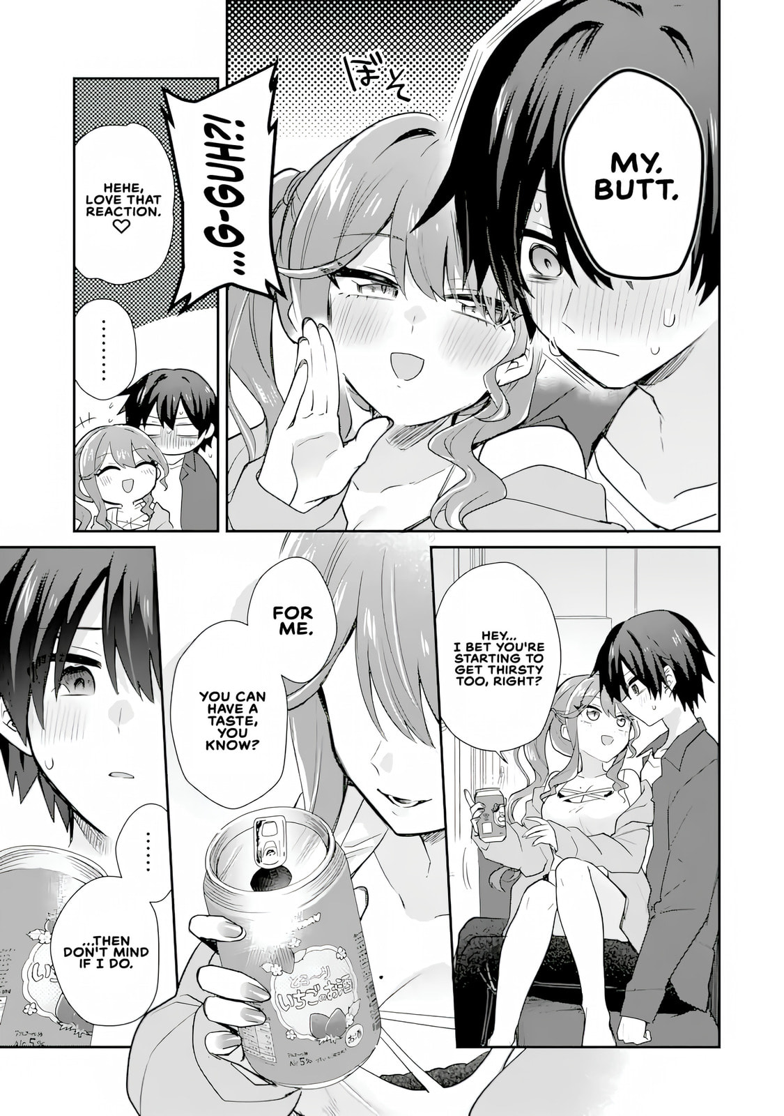 Osake to Senpai Kanojo to no Amaama Doukyo Lovecome wa Nijuusai ni Natte kara Chapter 5 page 9 - 