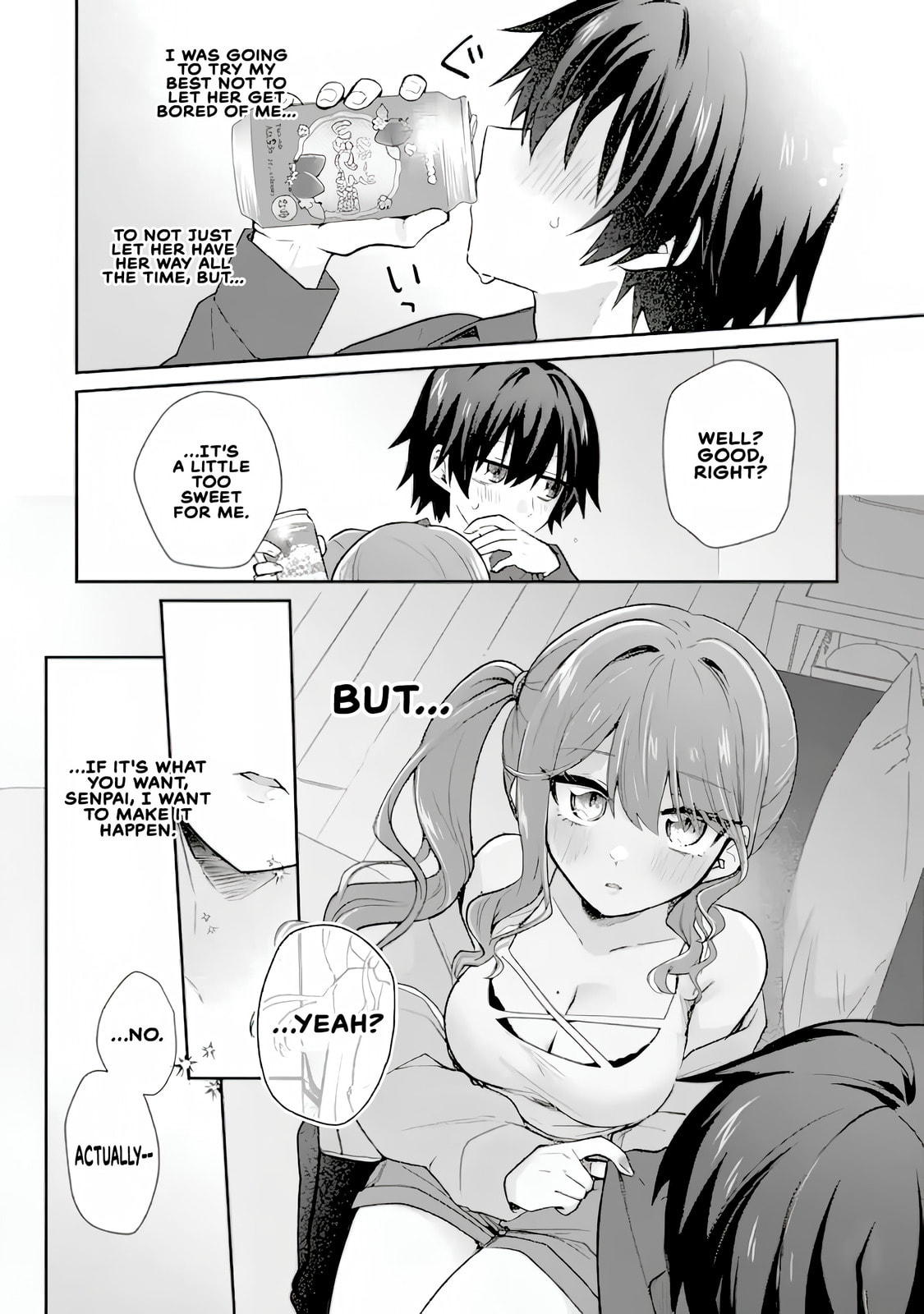 Osake to Senpai Kanojo to no Amaama Doukyo Lovecome wa Nijuusai ni Natte kara Chapter 5 page 10 - 