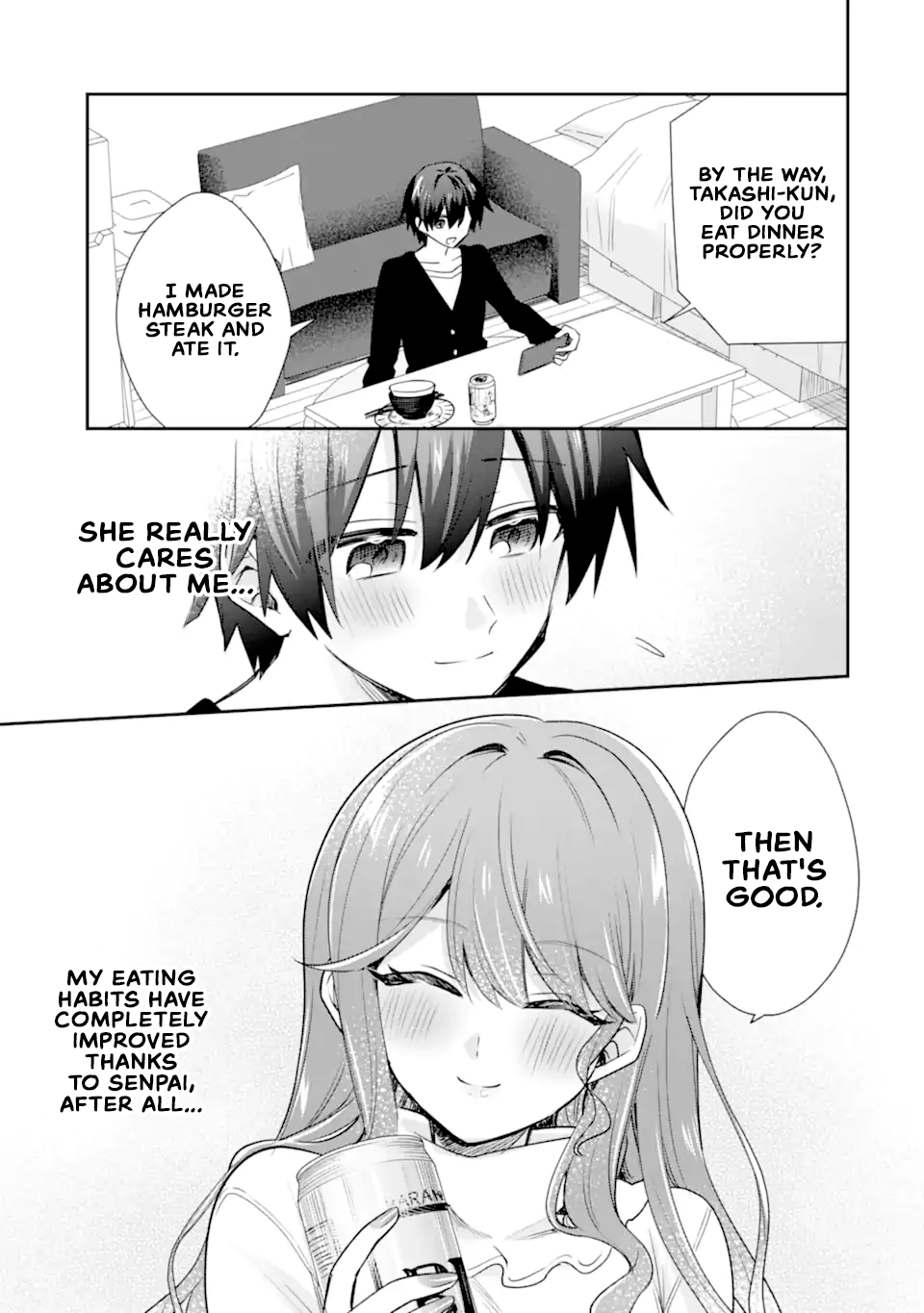 Osake to Senpai Kanojo to no Amaama Doukyo Lovecome wa Nijuusai ni Natte kara Chapter 6 page 14 - 