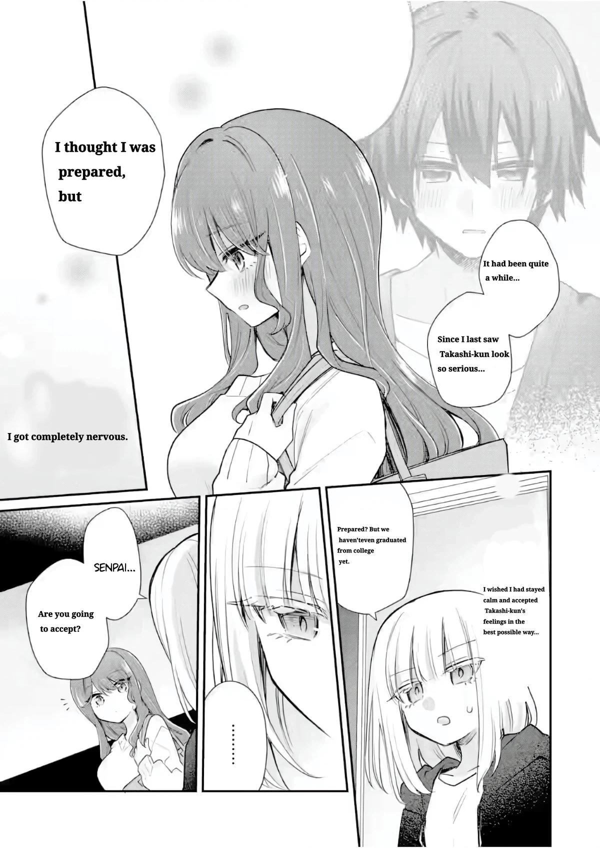 Osake to Senpai Kanojo to no Amaama Doukyo Lovecome wa Nijuusai ni Natte kara Chapter 7.1 page 4 - 