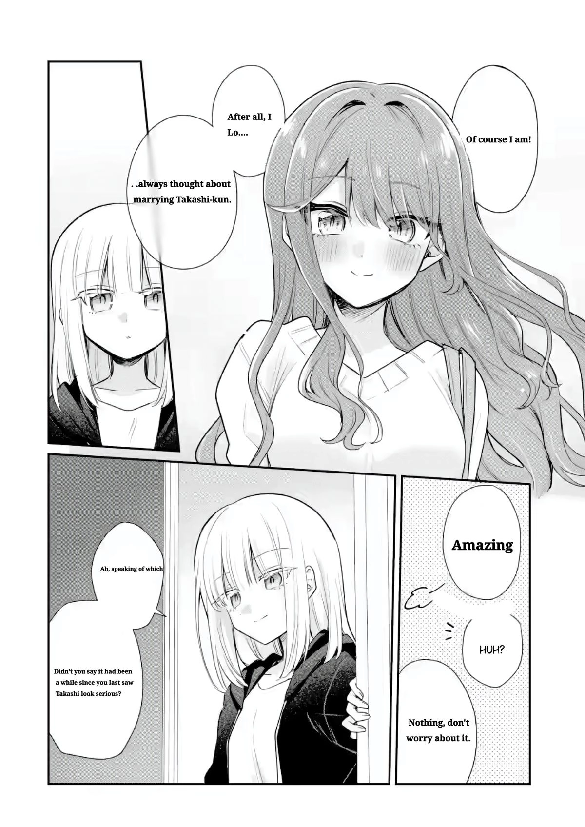 Osake to Senpai Kanojo to no Amaama Doukyo Lovecome wa Nijuusai ni Natte kara Chapter 7.1 page 5 - 