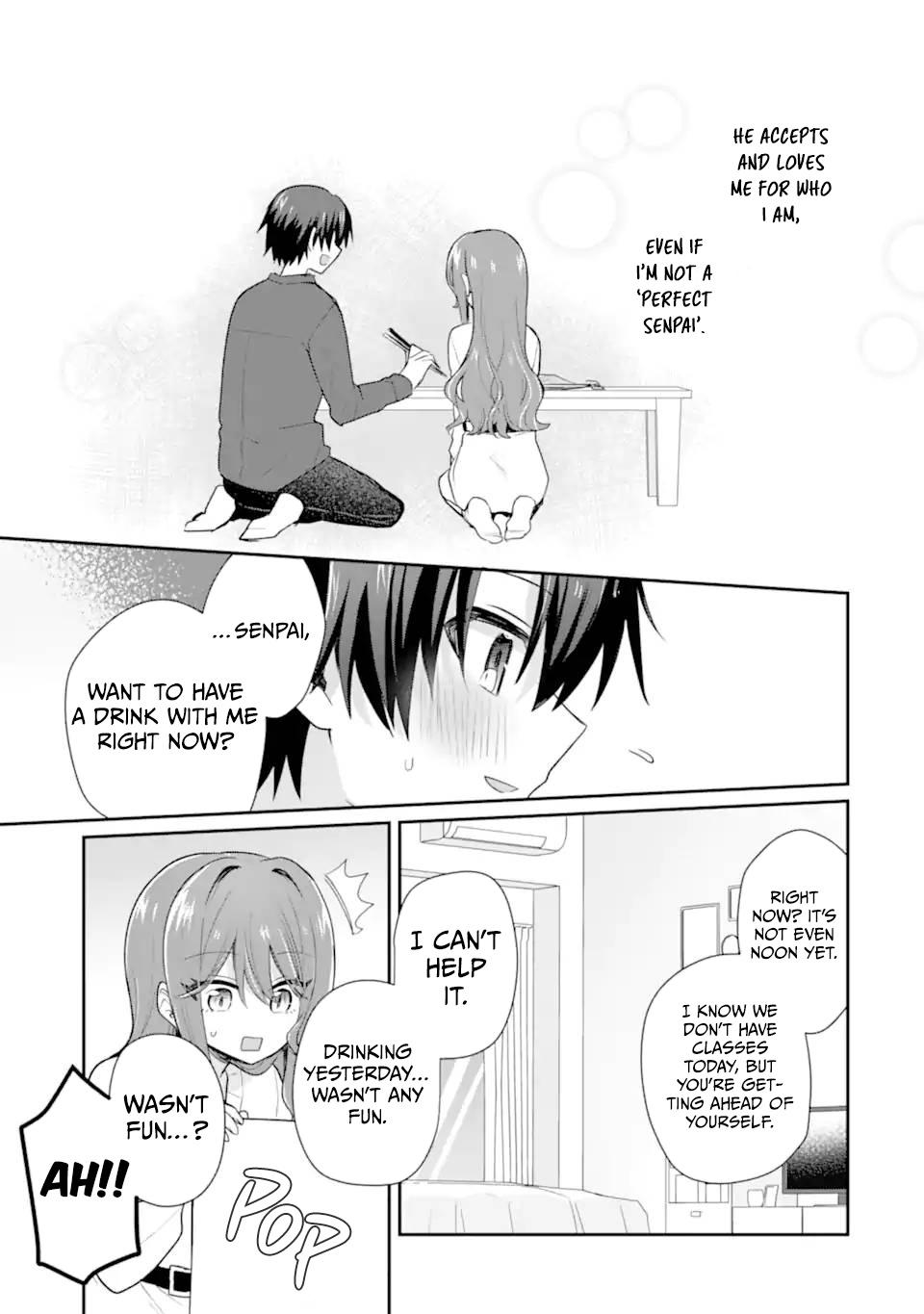 Osake to Senpai Kanojo to no Amaama Doukyo Lovecome wa Nijuusai ni Natte kara Chapter 7 page 12 - 
