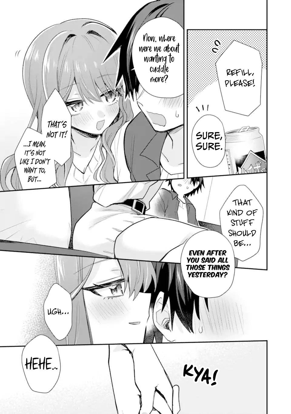 Osake to Senpai Kanojo to no Amaama Doukyo Lovecome wa Nijuusai ni Natte kara Chapter 7 page 18 - 