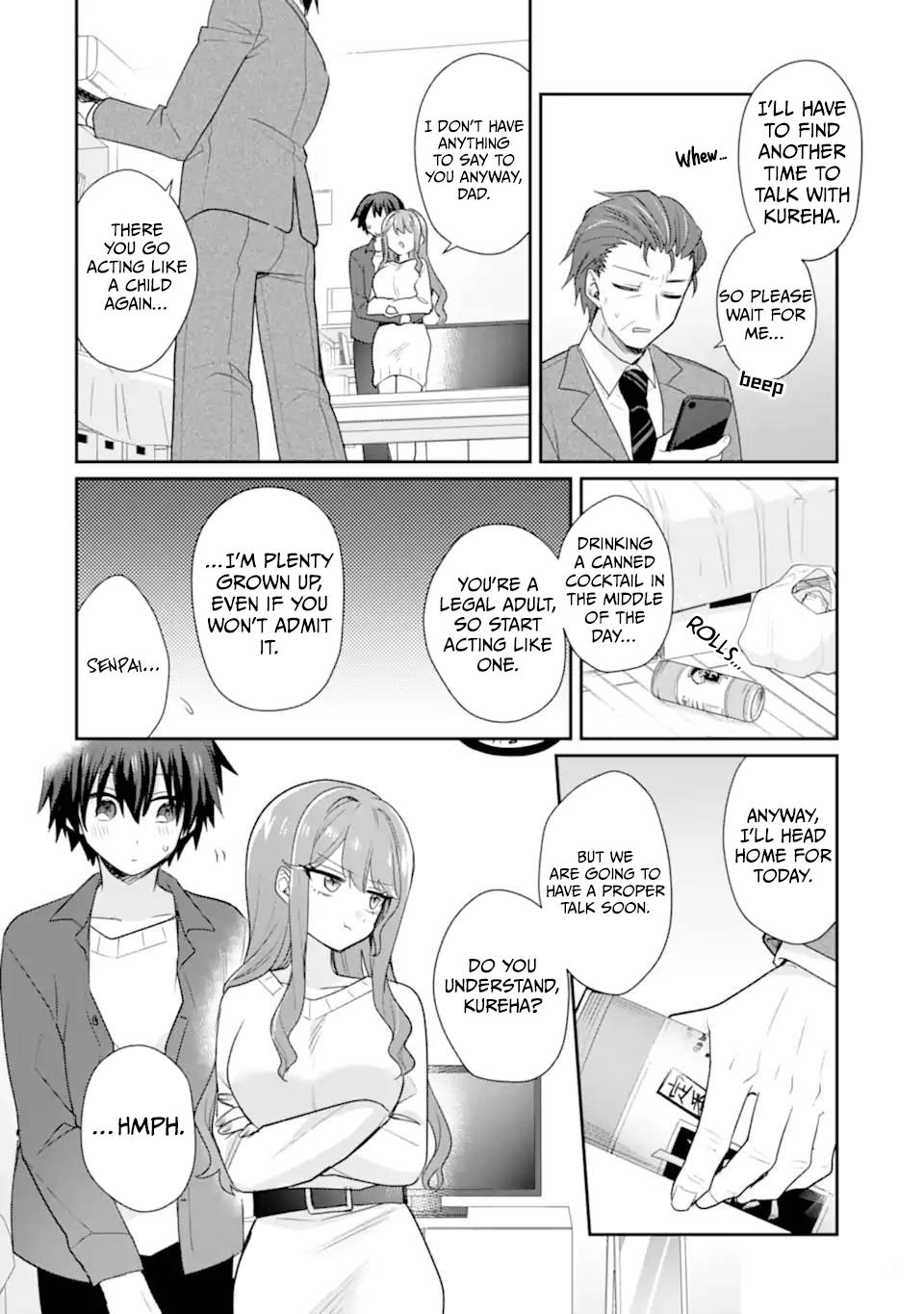 Osake to Senpai Kanojo to no Amaama Doukyo Lovecome wa Nijuusai ni Natte kara Chapter 8 page 13 - 