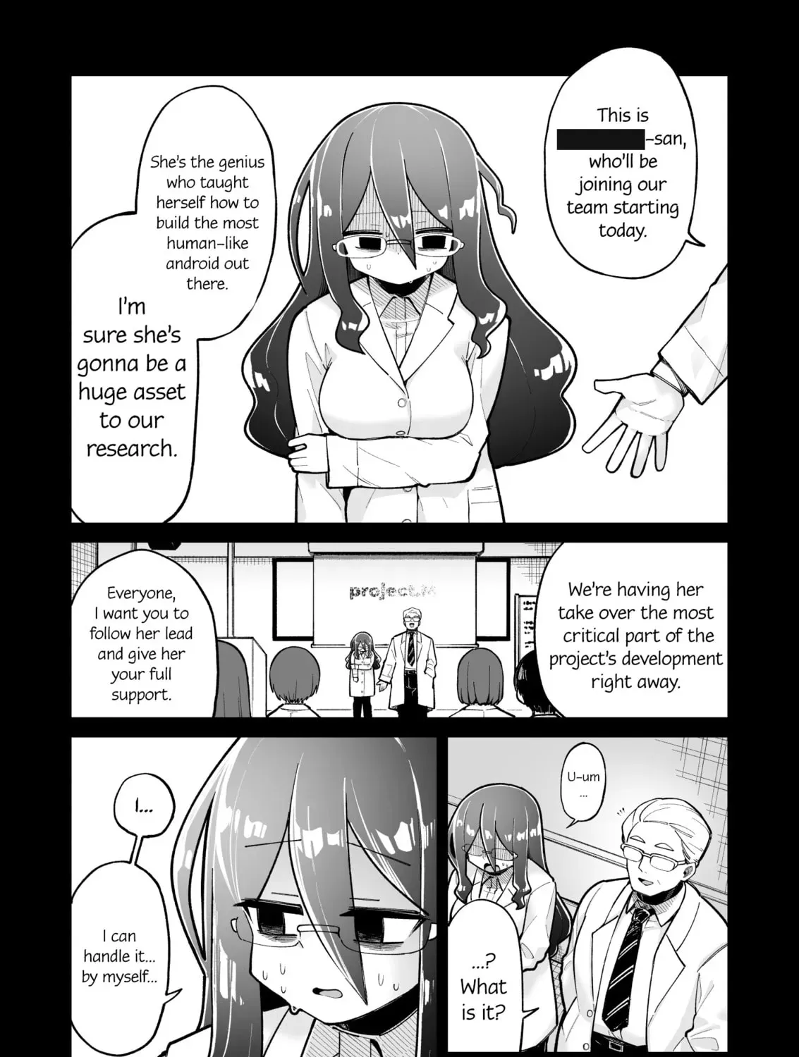 Osana Robo to Abunai Hakase Chapter 1.1 page 1 - 