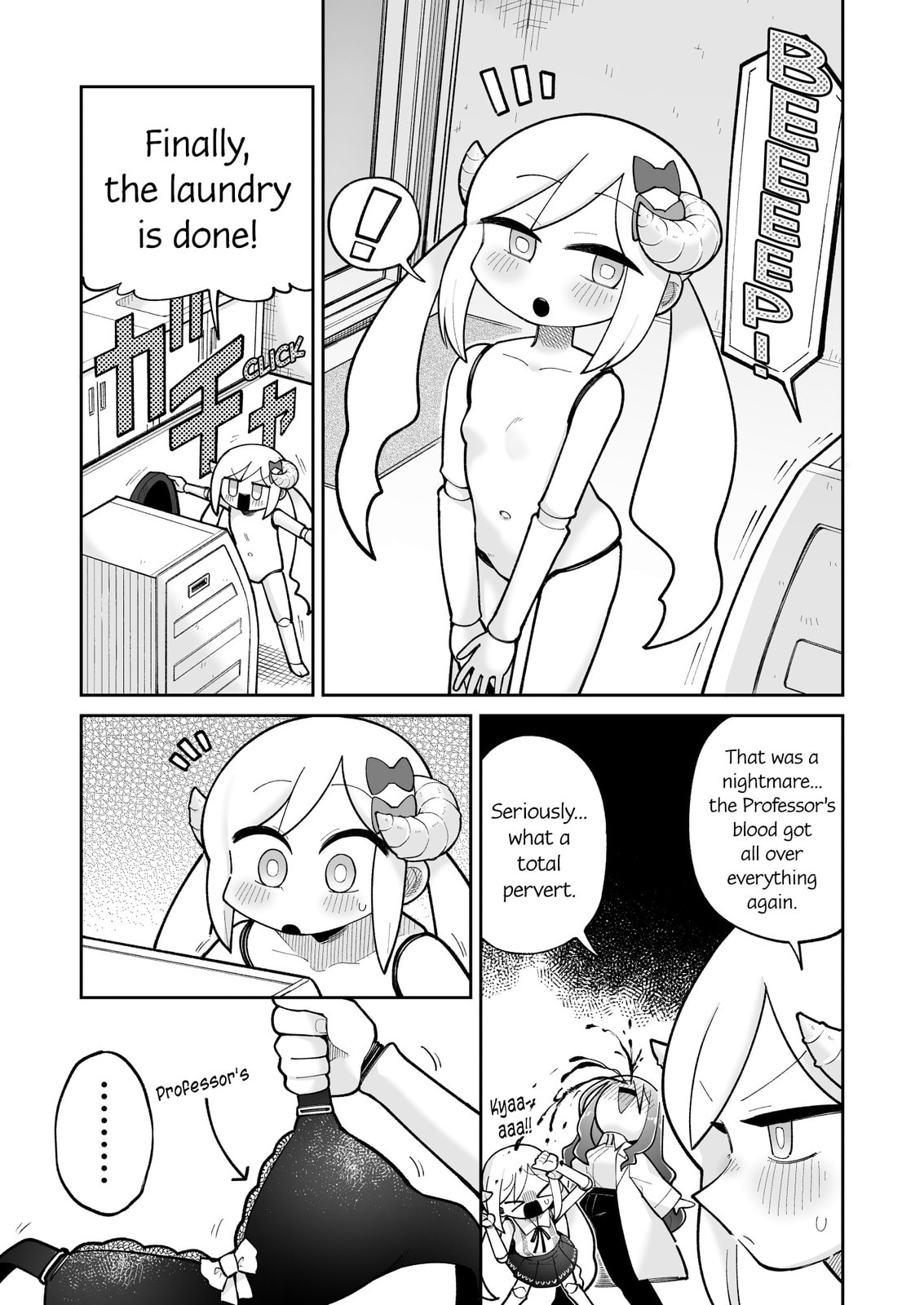 Osana Robo to Abunai Hakase Chapter 10 page 1 - 