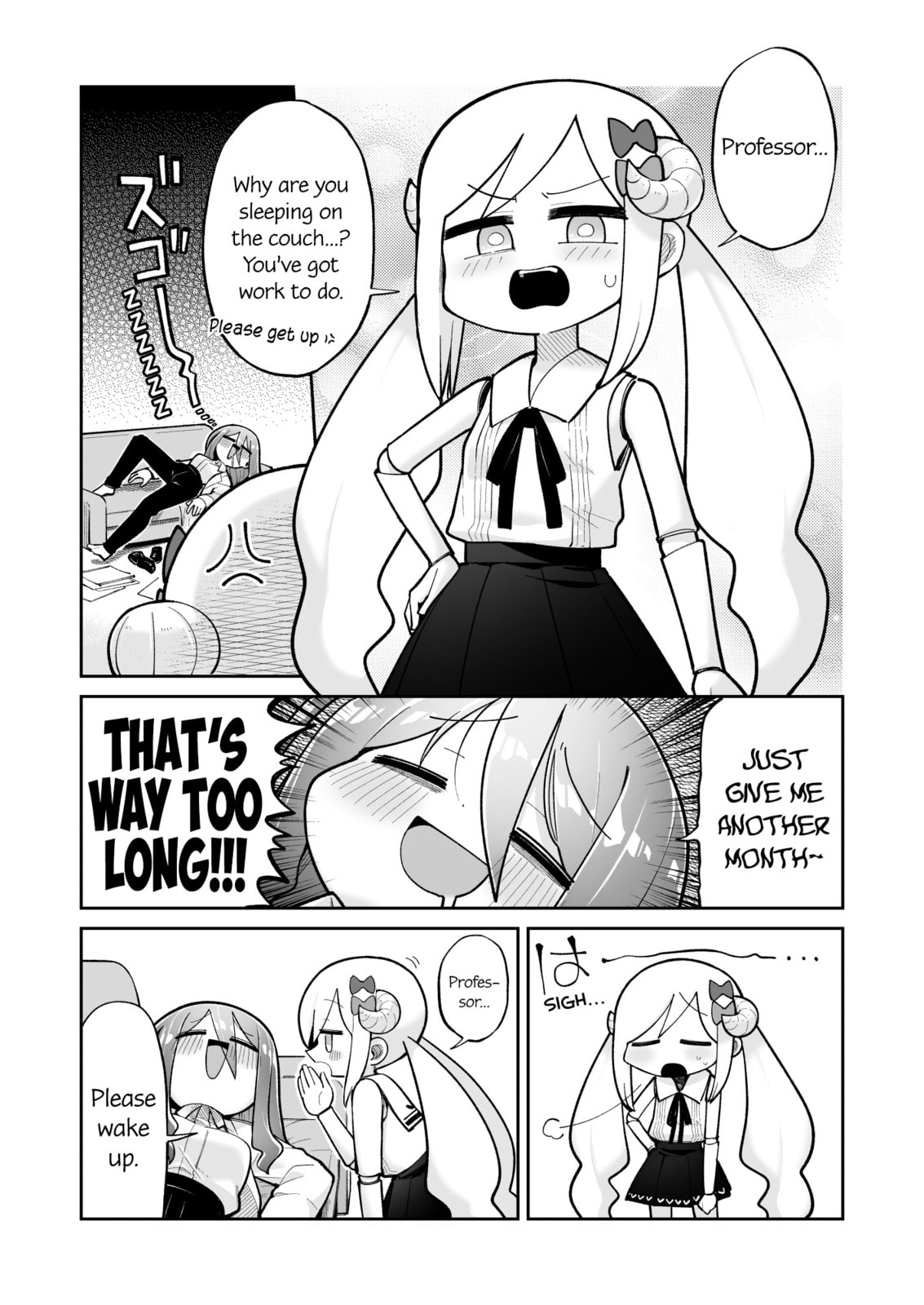 Osana Robo to Abunai Hakase Chapter 12 page 1 - 