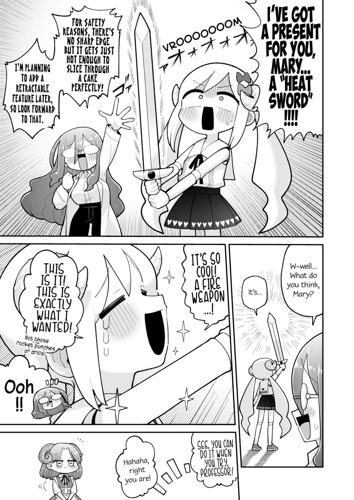 Osana Robo to Abunai Hakase Chapter 30 page 1 - 